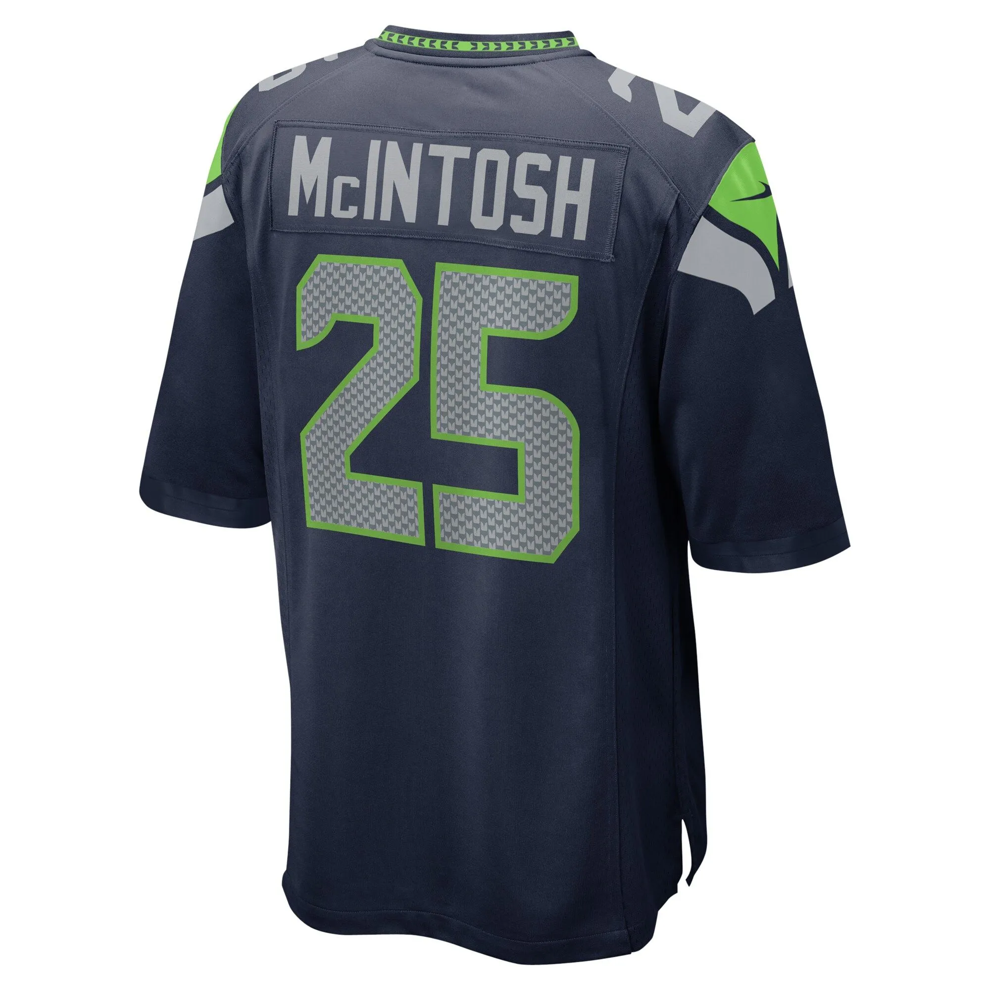 Kenny McIntosh Seattle Seahawks   Game Jersey - College Navy