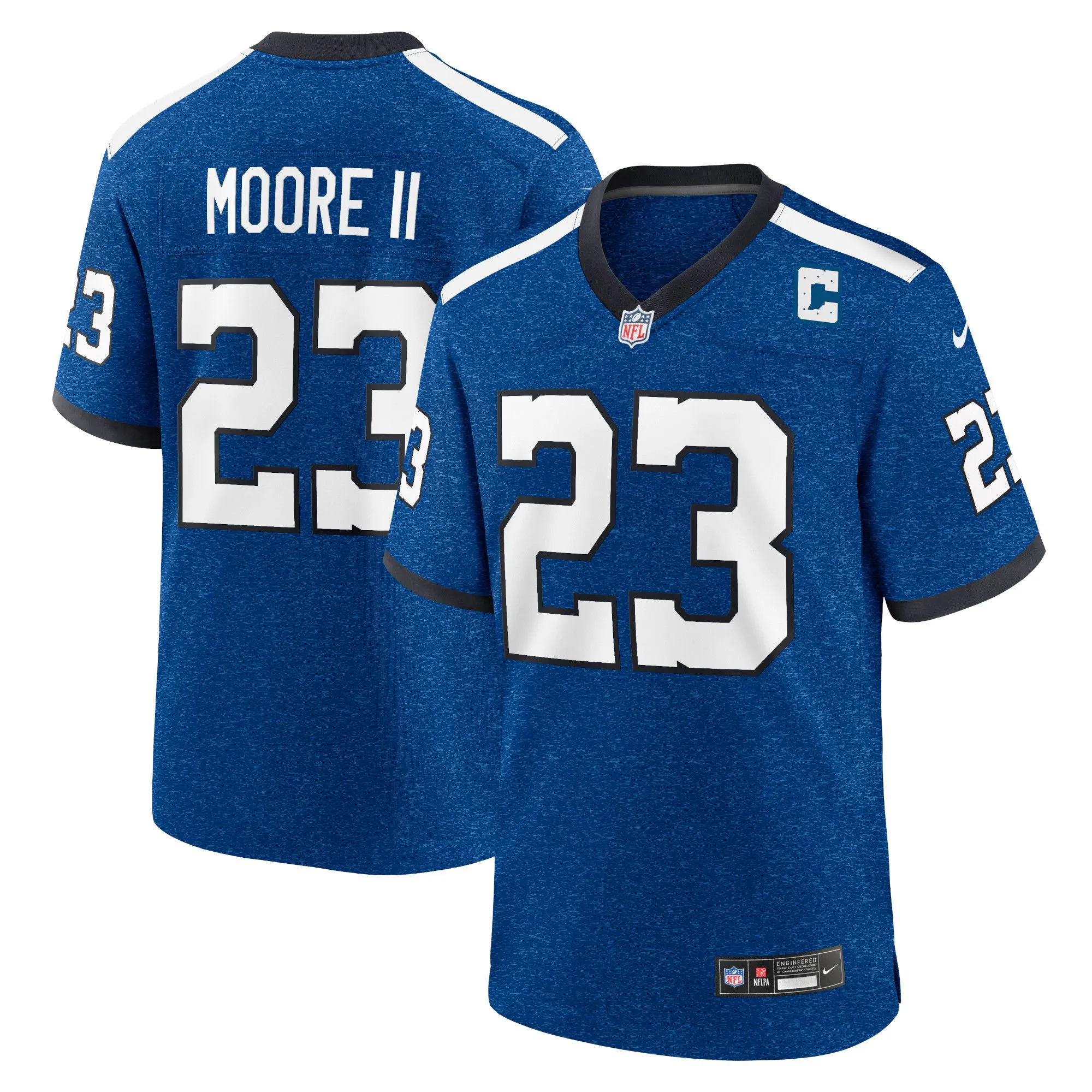 Kenny Moore II Indianapolis Colts  Indiana Nights Alternate Game Jersey - Royal