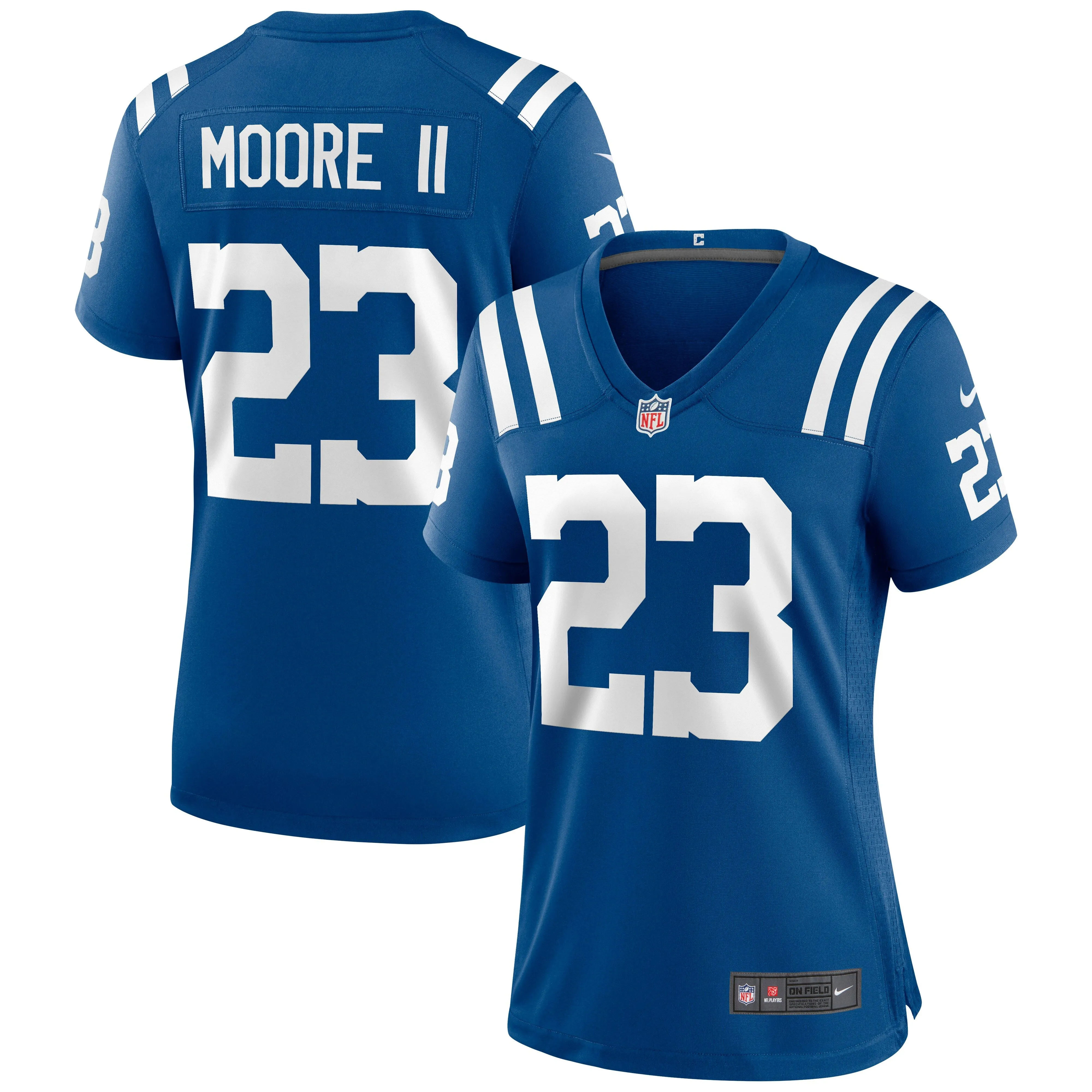 Kenny Moore II Indianapolis Colts  Women's Game Jersey - Royal