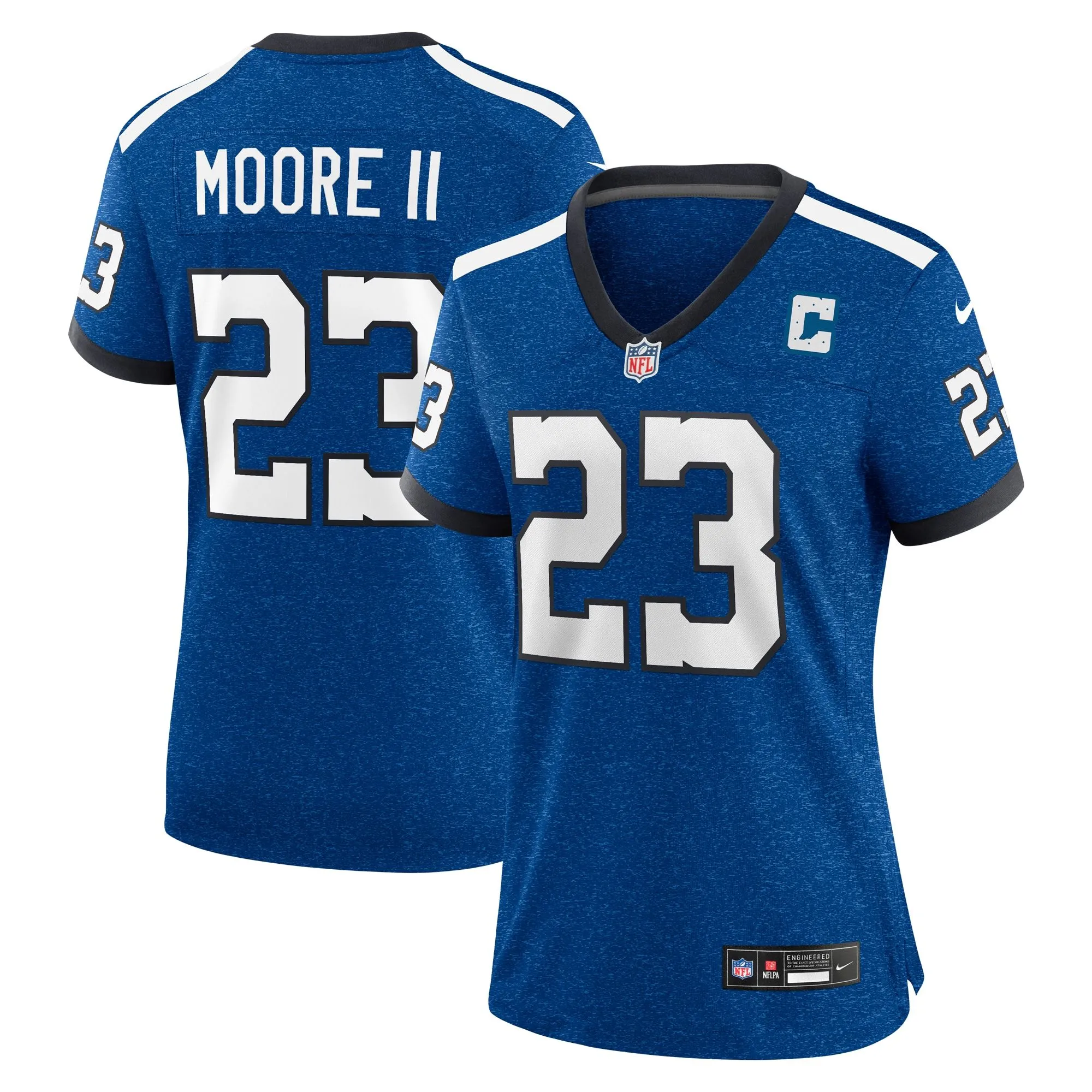 Kenny Moore II Indianapolis Colts  Women's Indiana Nights Alternate Game Jersey - Royal