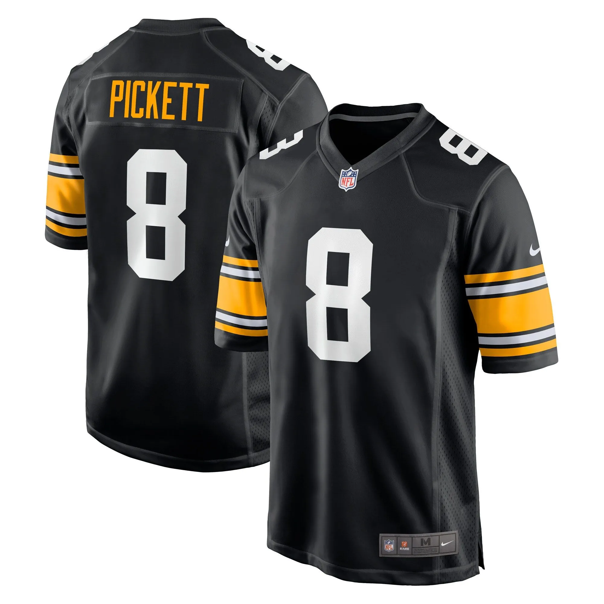 Kenny Pickett Pittsburgh Steelers  Player Alternate Game Jersey - Black