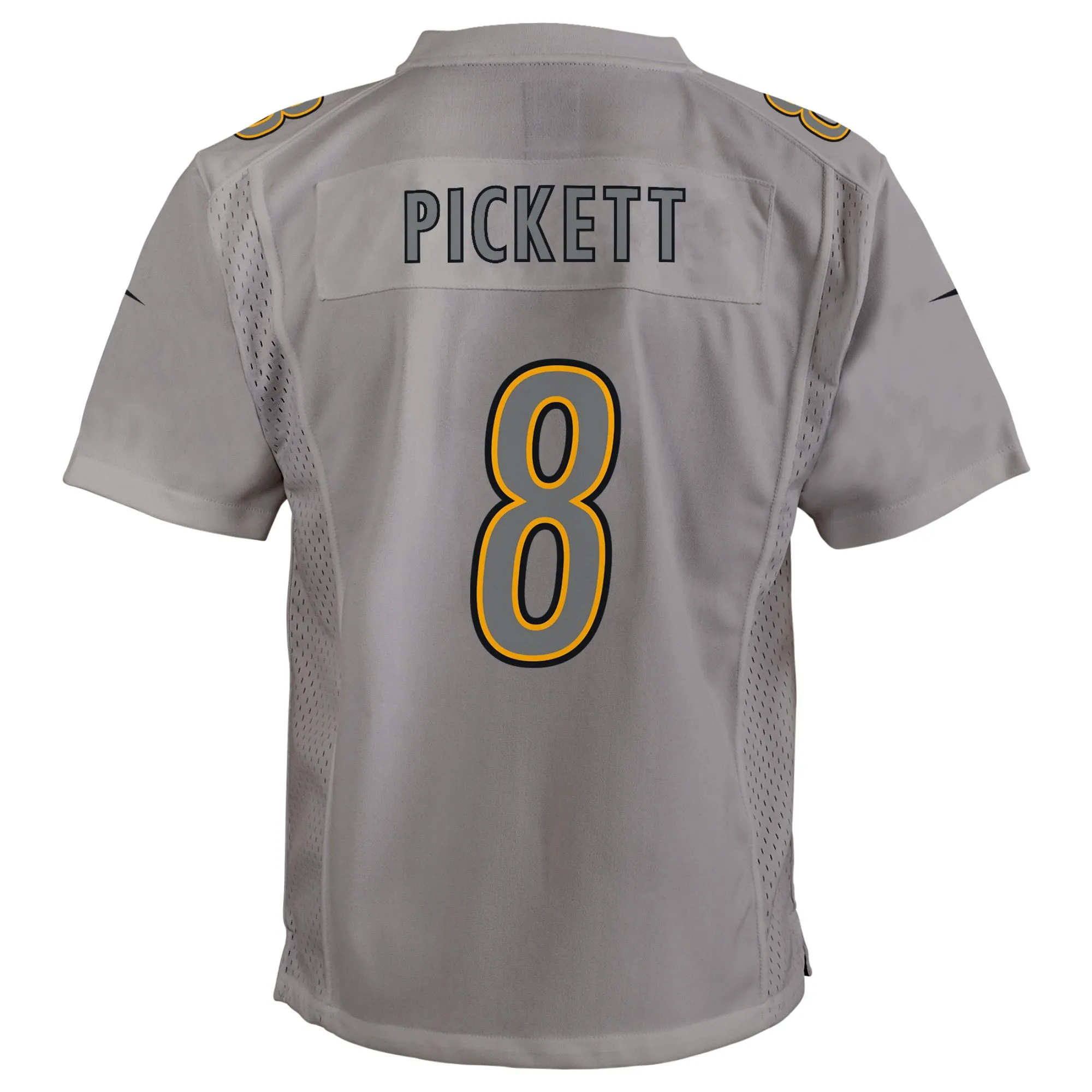 Kenny Pickett Pittsburgh Steelers  Youth Atmosphere Game Jersey - Gray