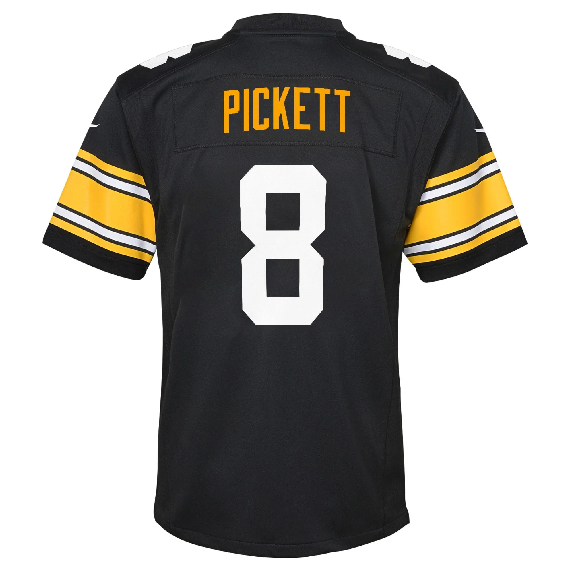 Kenny Pickett Pittsburgh Steelers  Youth Game Jersey - Black