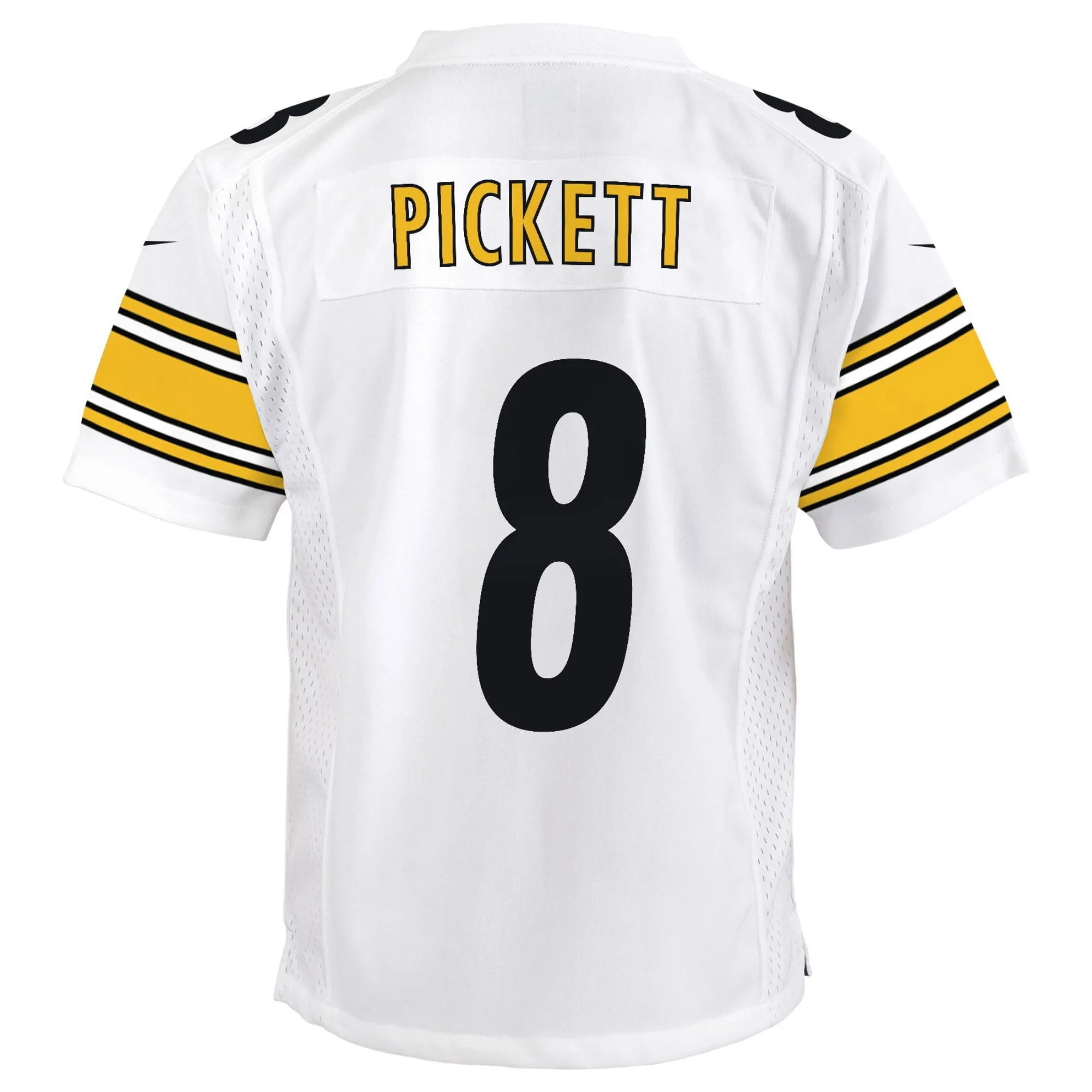 Kenny Pickett Pittsburgh Steelers  Youth Game Jersey - White