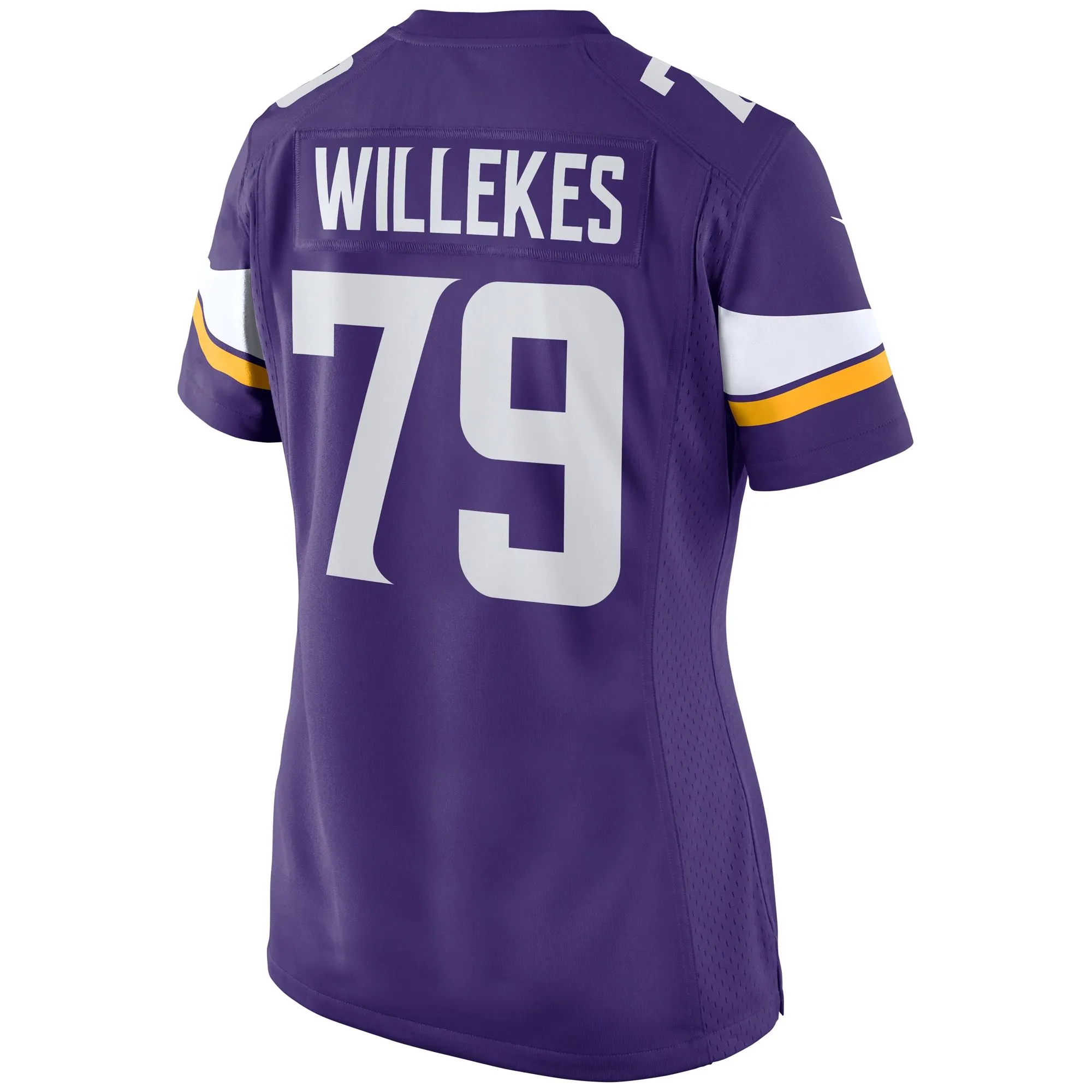 Kenny Willekes Minnesota Vikings  Women's Game Jersey - Purple