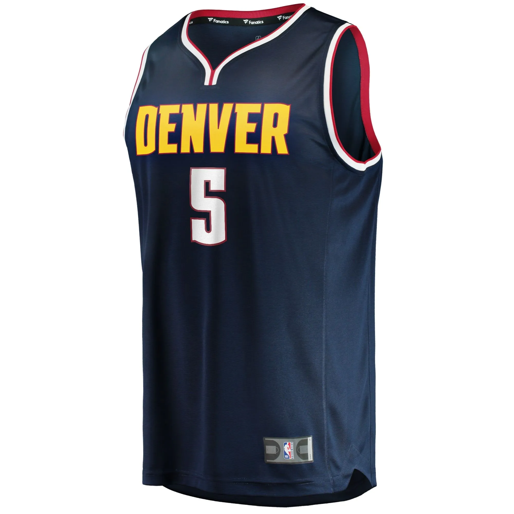 Kentavious Caldwell-Pope Denver Nuggets Fanatics Branded Fast Break Replica Jersey - Icon Edition - Navy