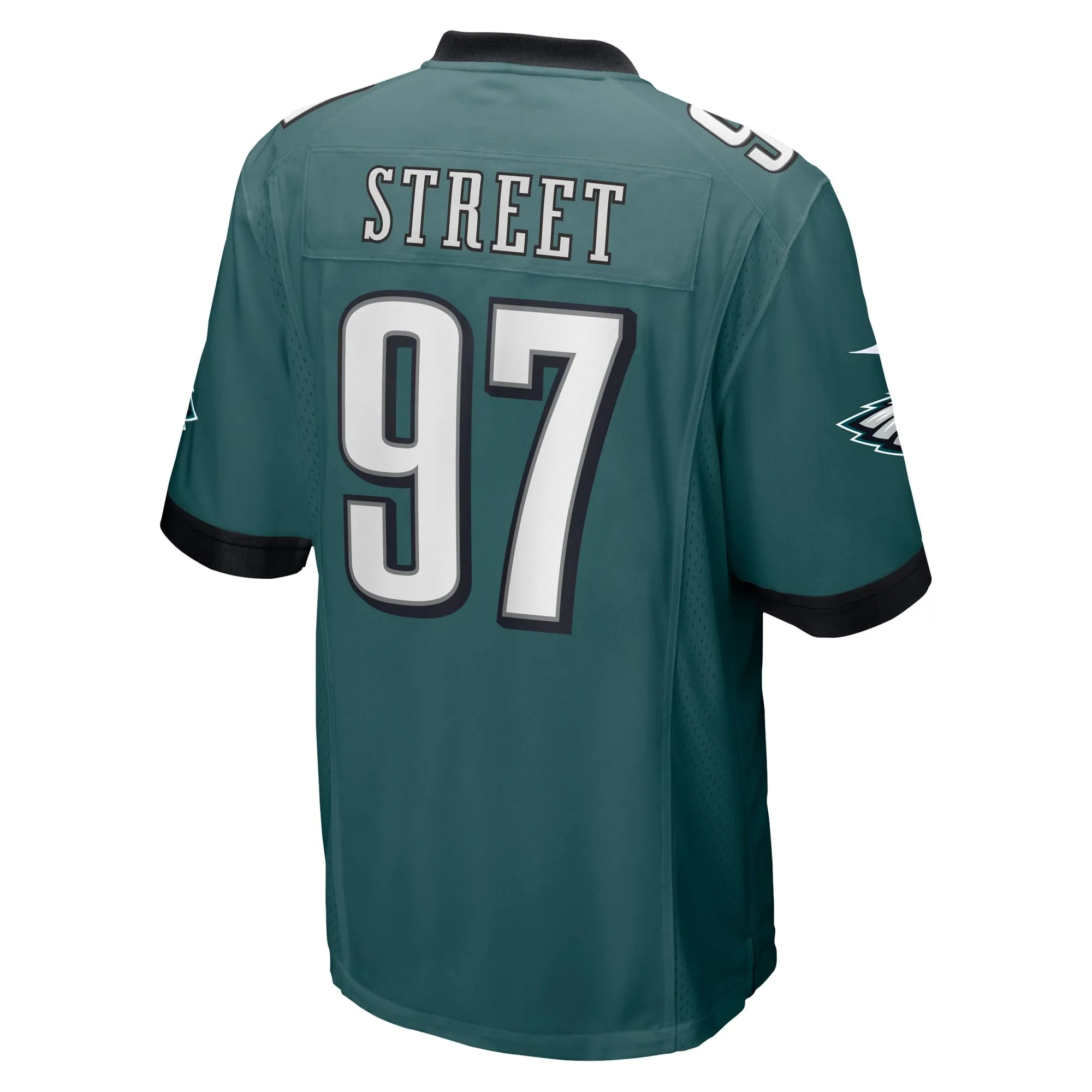 Kentavius Street Philadelphia Eagles  Game Player Jersey - Midnight Green