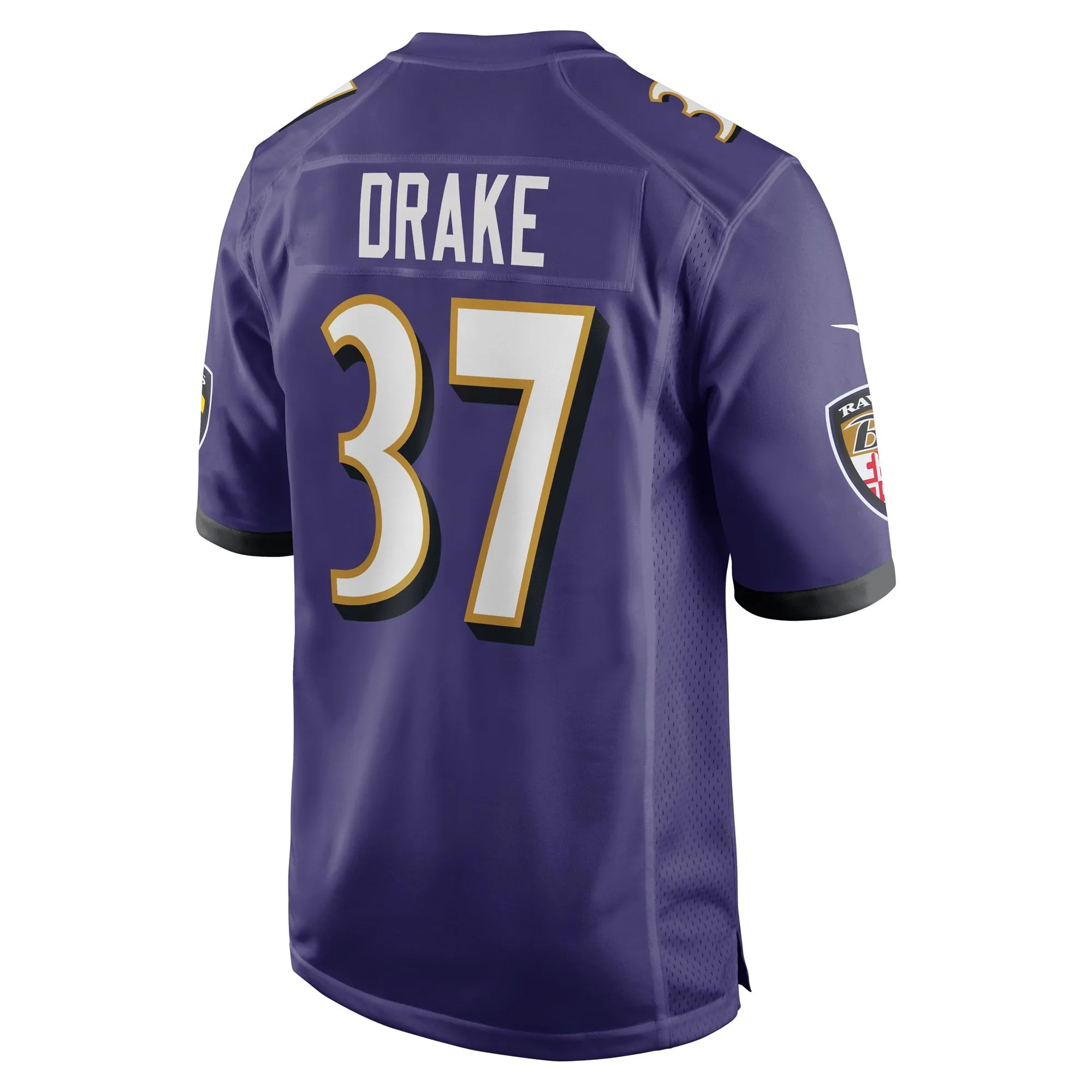 Kenyan Drake Baltimore Ravens   Game Jersey -  Purple