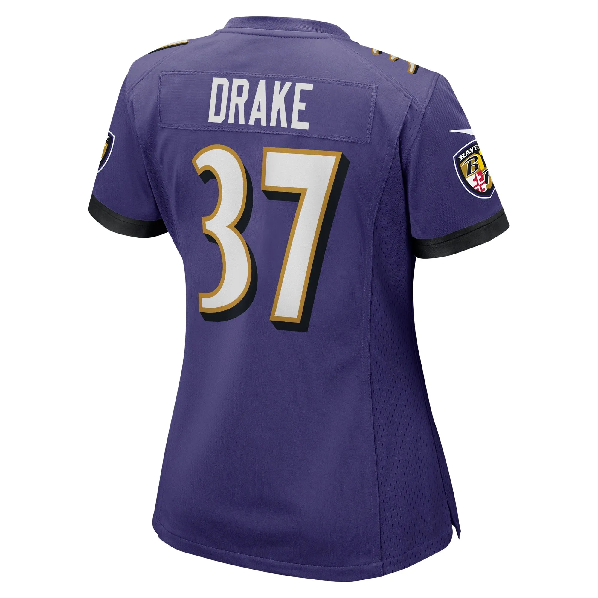 Kenyan Drake Baltimore Ravens  Women's  Game Jersey -  Purple