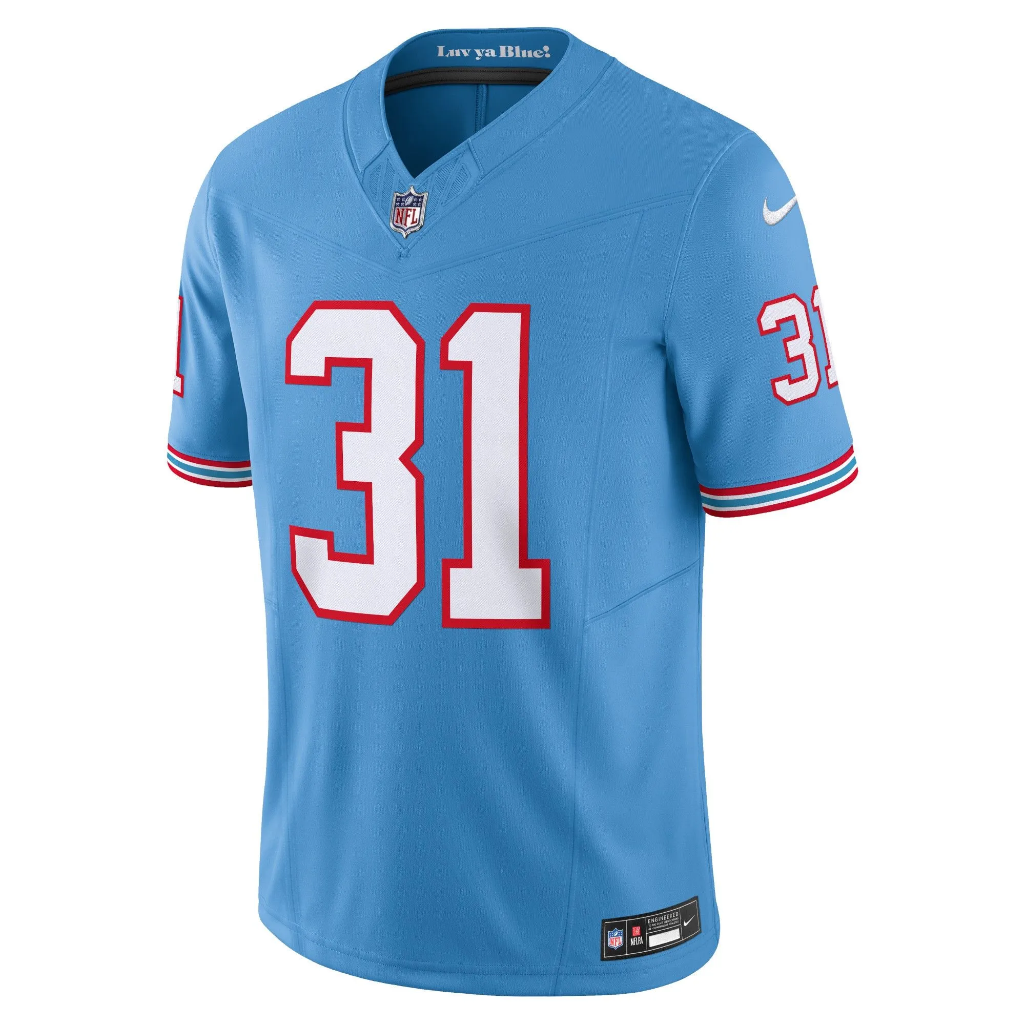 Kevin Byard Tennessee Titans  Vapor F.U.S.E. Limited Jersey - Light Blue