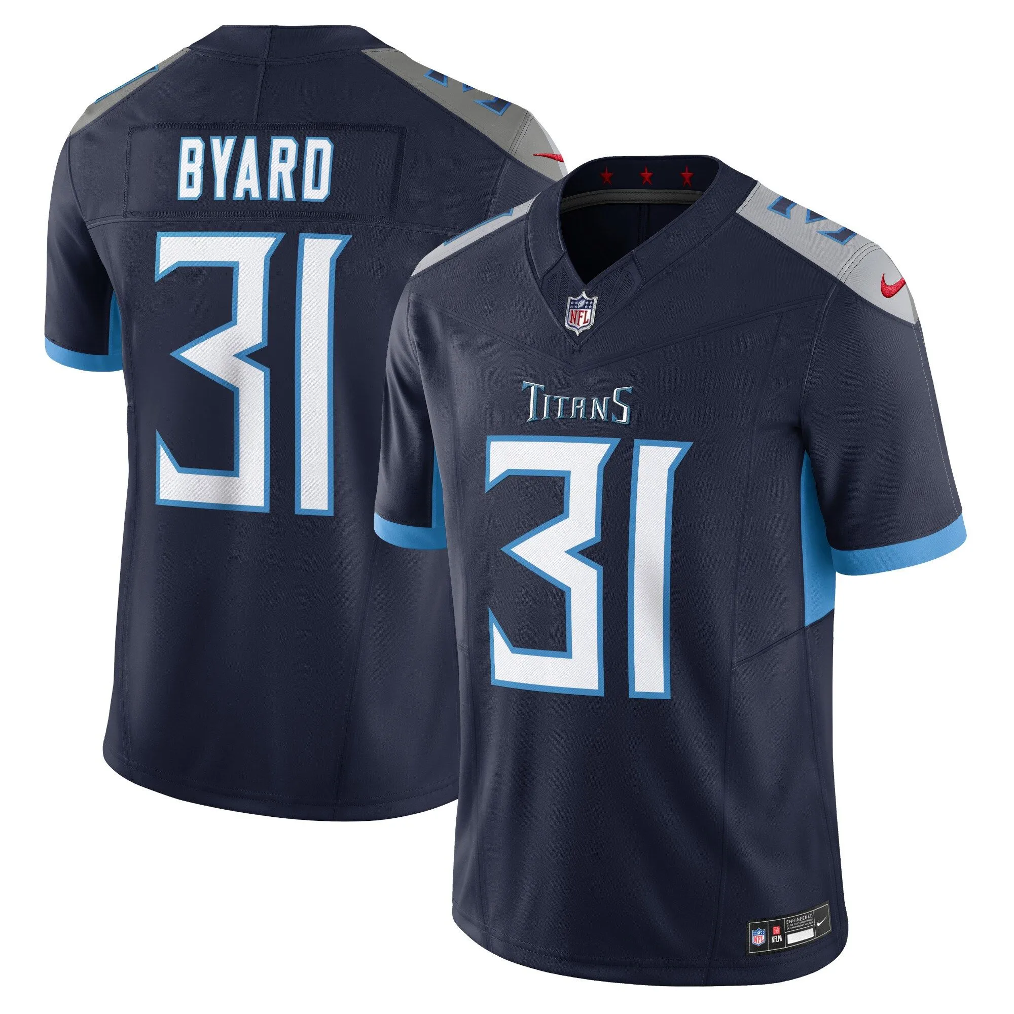 Kevin Byard Tennessee Titans  Vapor F.U.S.E. Limited Jersey - Navy