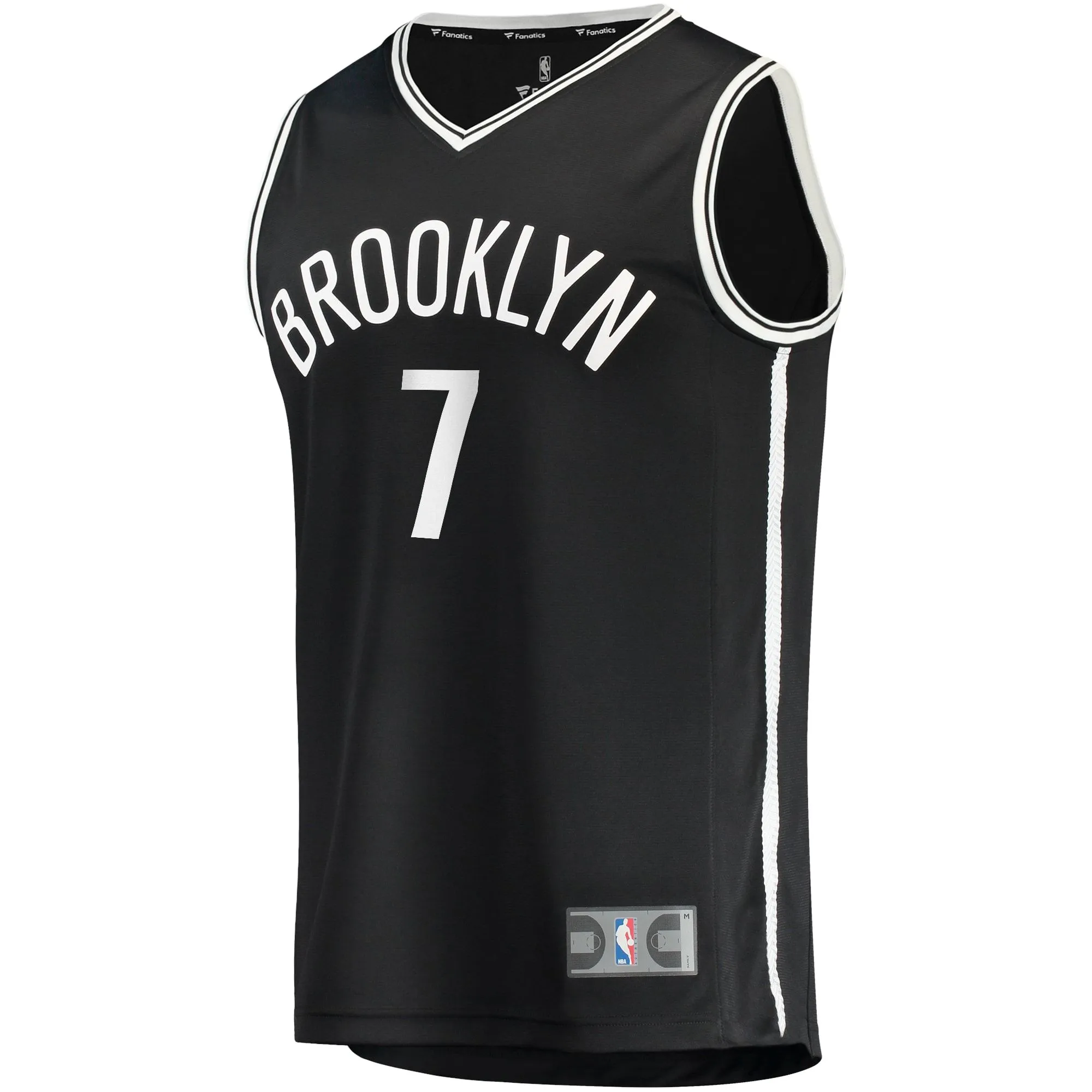 Kevin Durant Brooklyn Nets Fanatics Branded Fast Break Replica Jersey - Icon Edition - Black