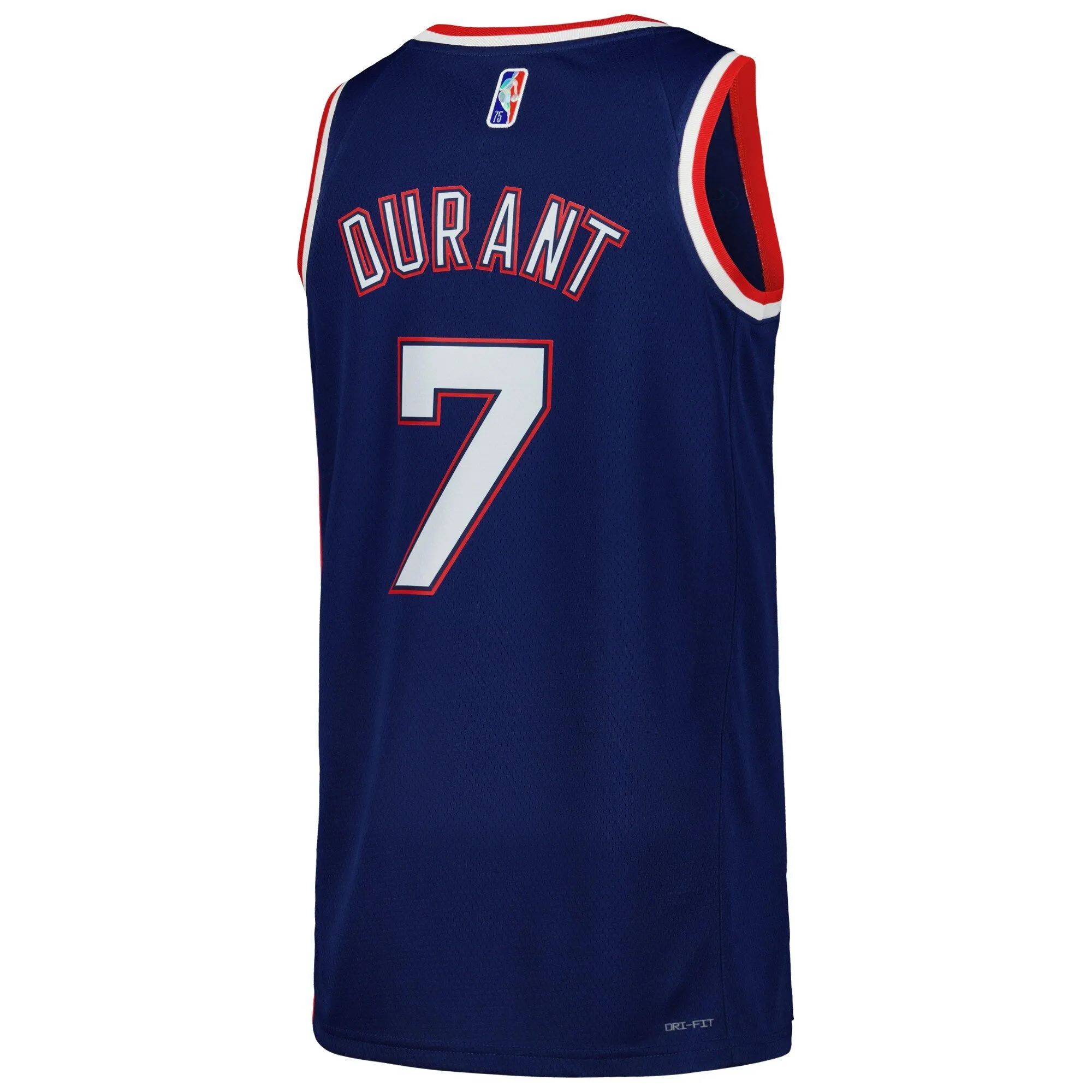 Kevin Durant Brooklyn Nets  Swingman Player Jersey - City Edition - Blue