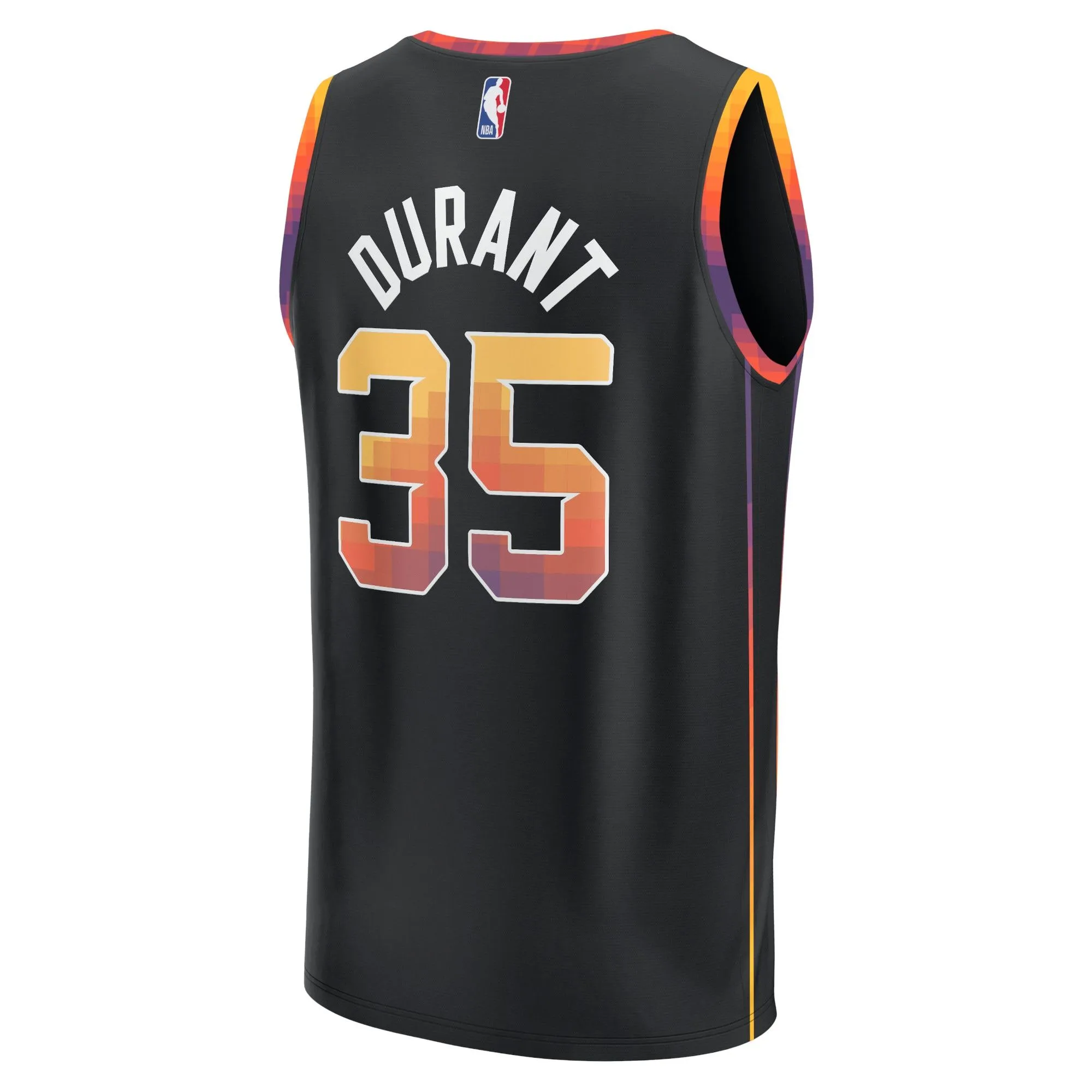 Kevin Durant Phoenix Suns Fanatics Branded Fast Break Replica Jersey - Statement Edition - Black