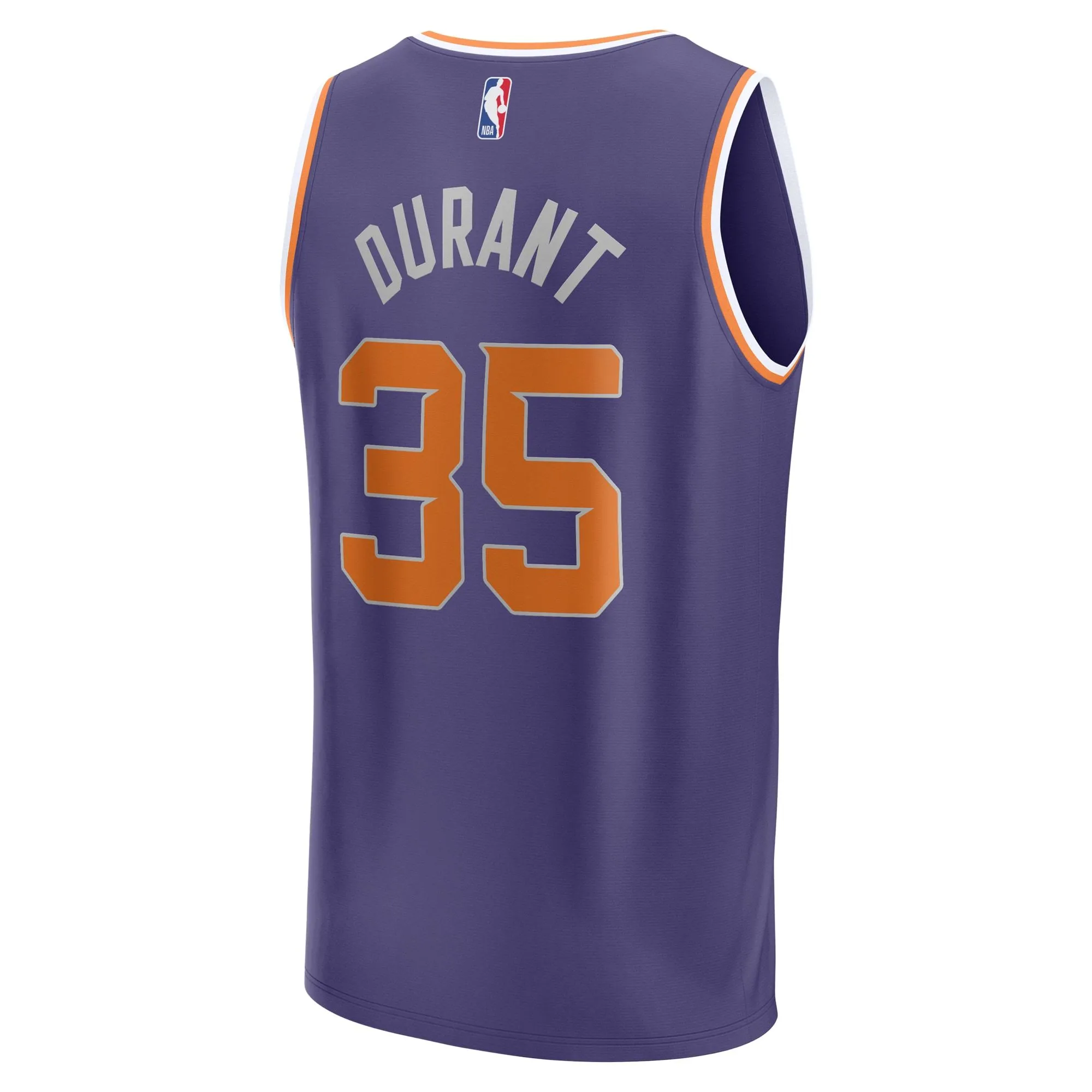 Kevin Durant Phoenix Suns Fanatics Branded Youth Fast Break Player Jersey - Icon Edition - Purple