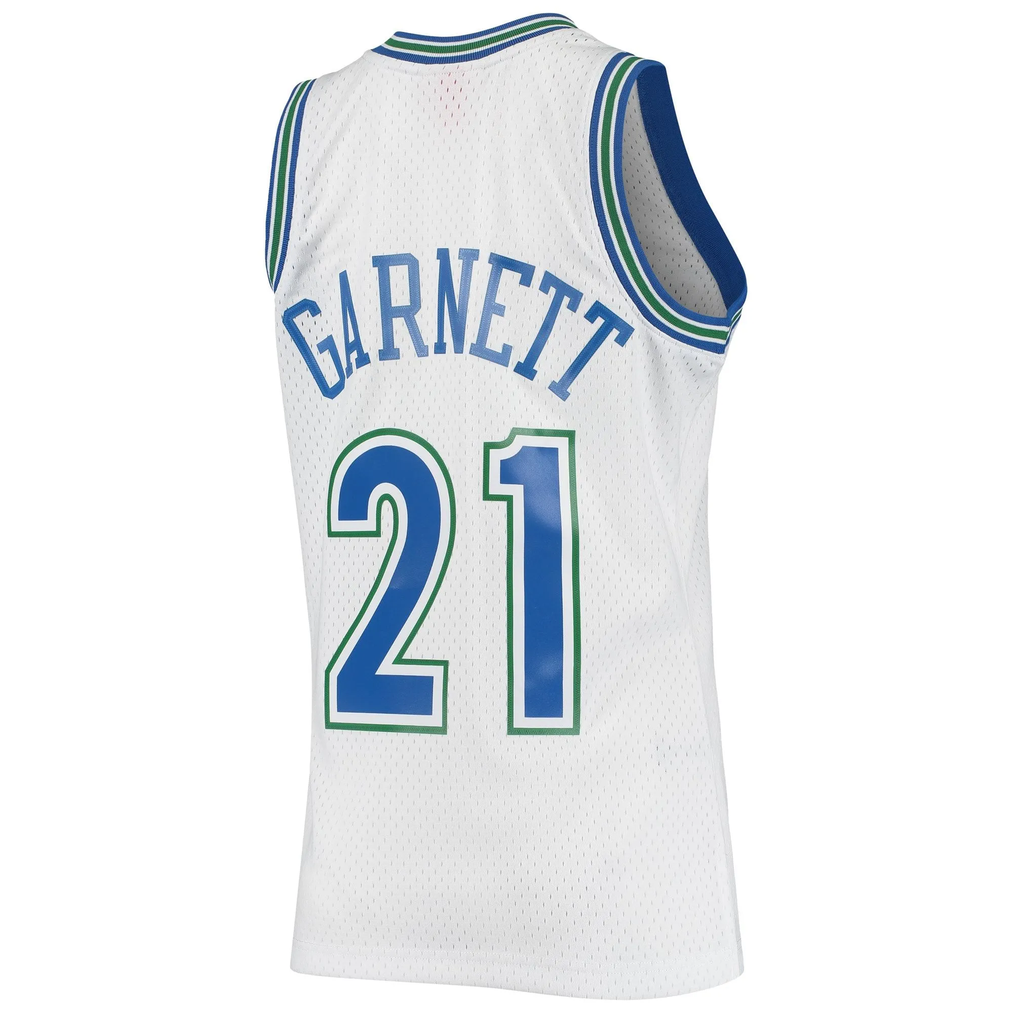 Kevin Garnett Minnesota Timberwolves Mitchell & Ness 1995/96 Hardwood Classics Swingman Jersey - White