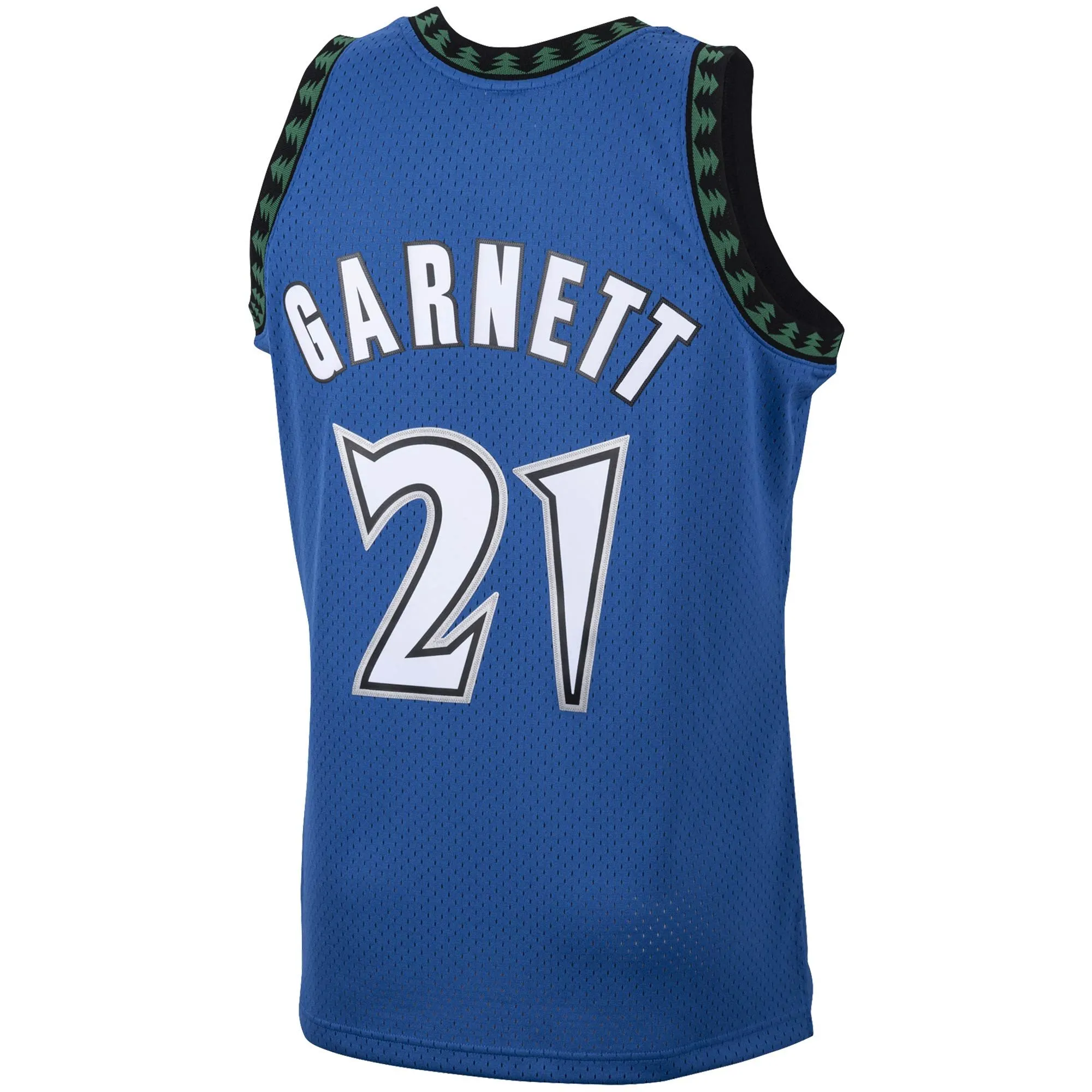 Kevin Garnett Minnesota Timberwolves Mitchell & Ness 2001/02 Hardwood Classics Swingman Jersey - Blue