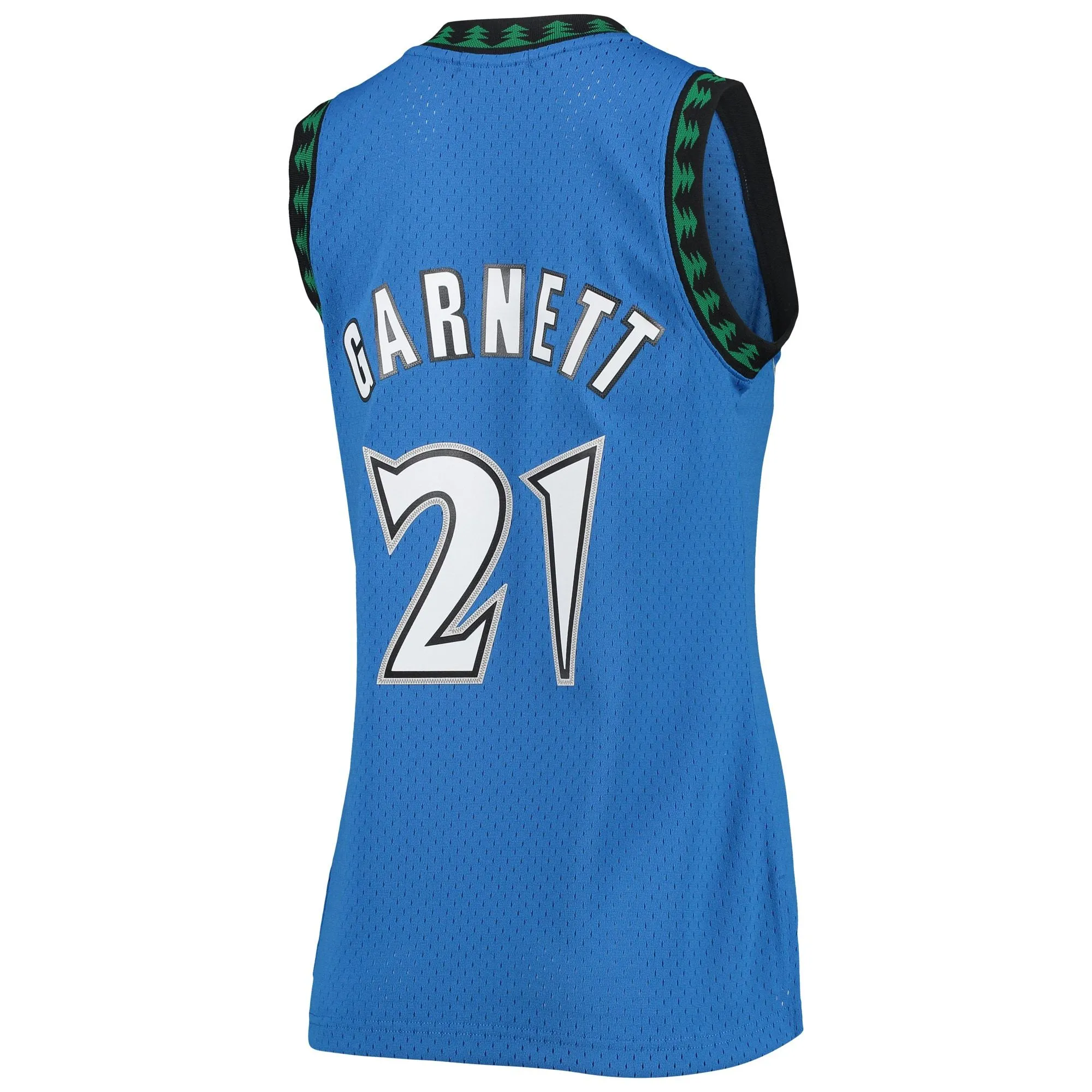 Kevin Garnett Minnesota Timberwolves Mitchell & Ness Women's  Hardwood Classics Swingman Jersey - Blue