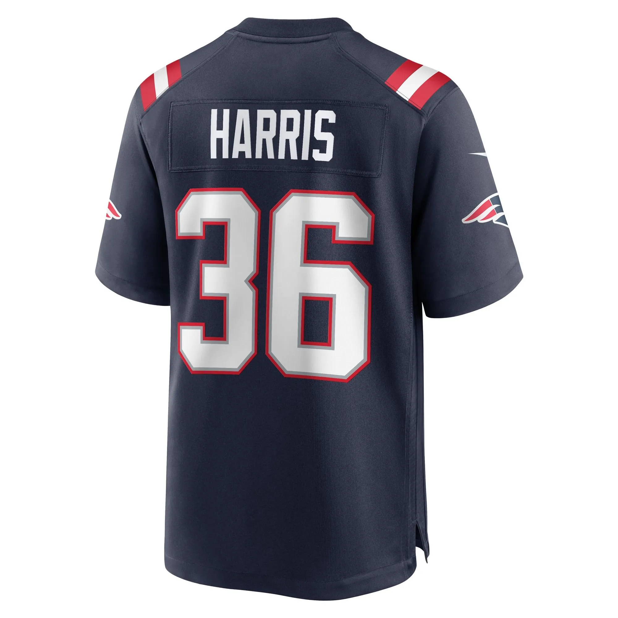 Kevin Harris New England Patriots  Game Player Jersey - Navy