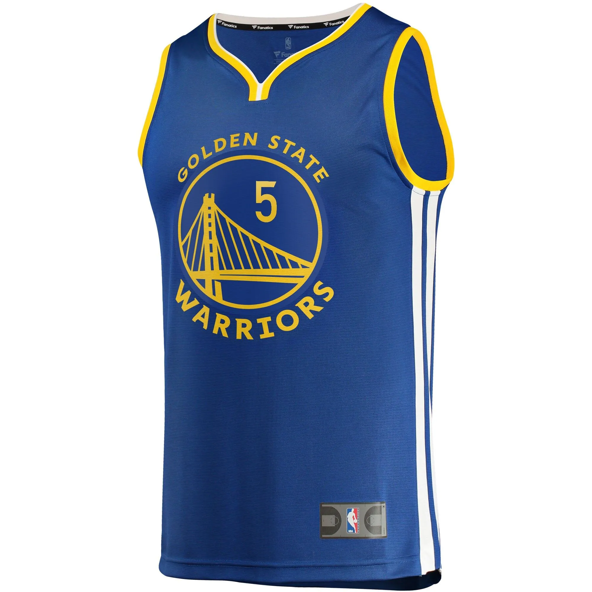 Kevon Looney Golden State Warriors Fanatics Branded Fast Break Replica Jersey - Icon Edition - Blue