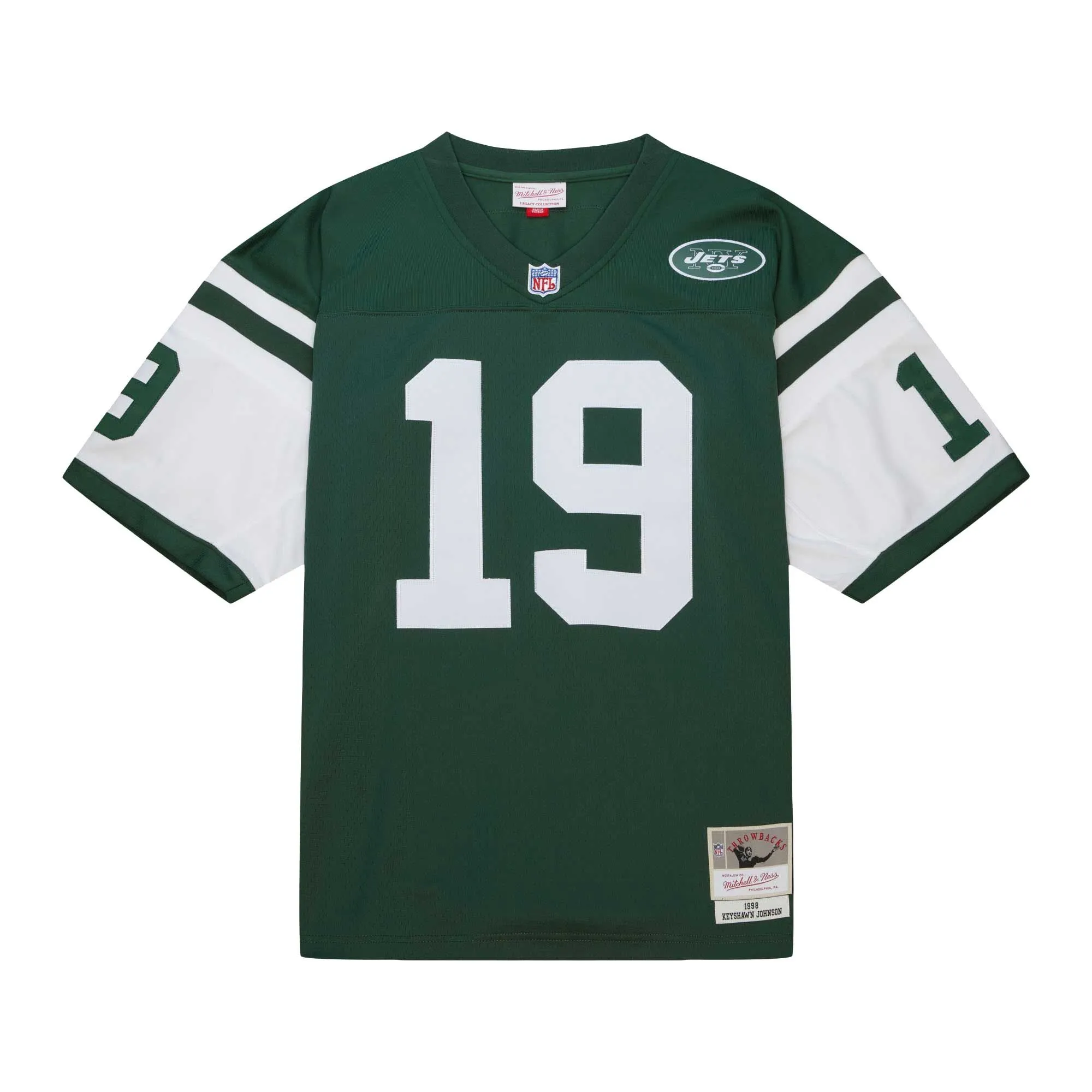 Keyshawn Johnson New York Jets Mitchell & Ness Legacy Replica Jersey - Green