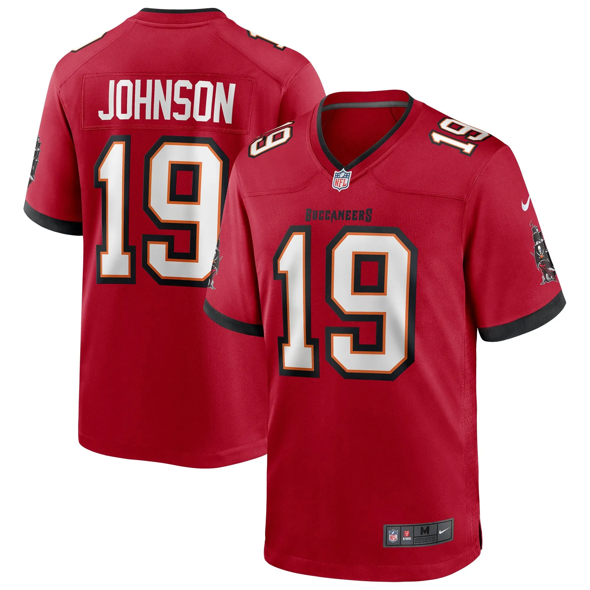 Keyshawn Johnson Tampa Bay Buccaneers  Game Retired Player Jersey - Red