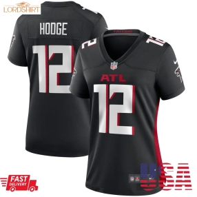 Khadarel Hodge Atlanta Falcons  Women's Game Jersey   Black