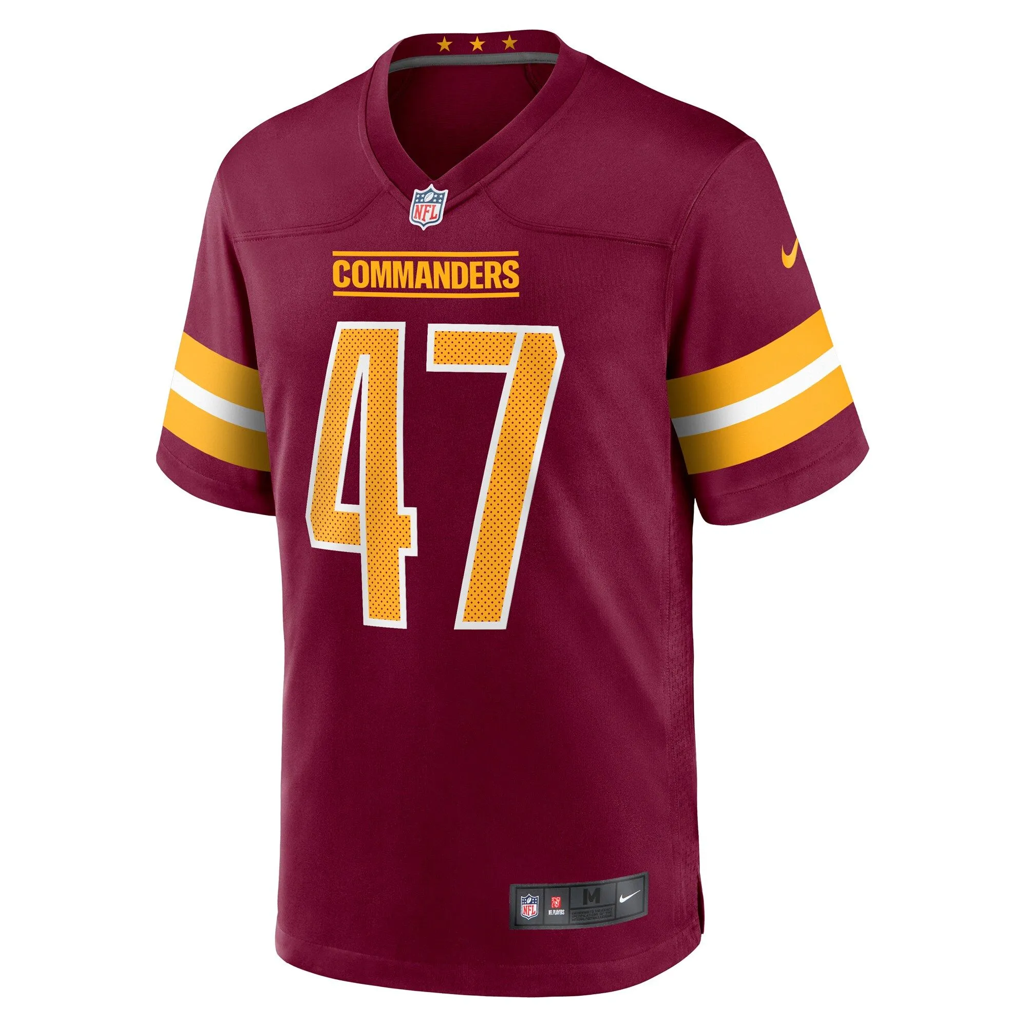 Khaleke Hudson Washington Commanders   Game Jersey -  Burgundy