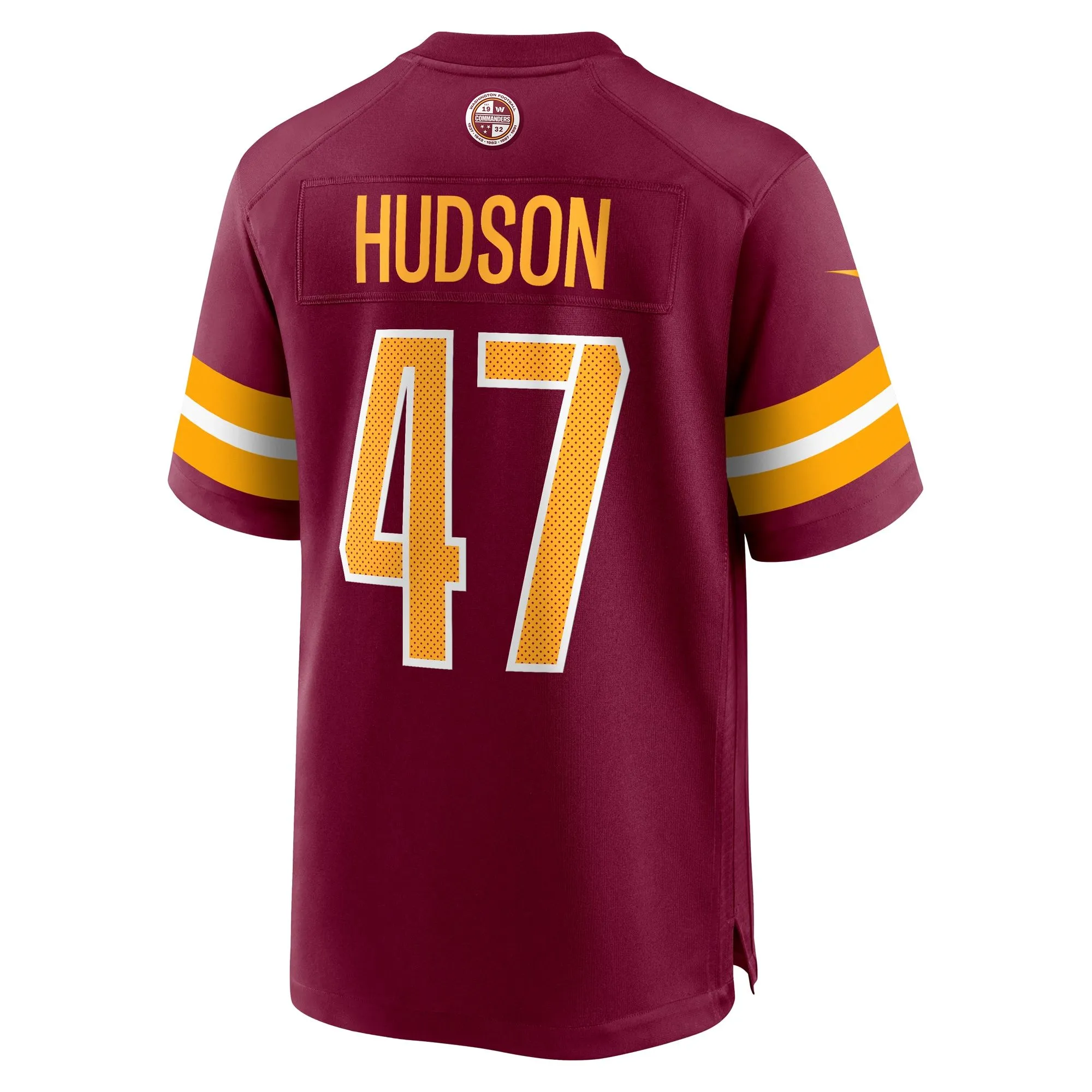 Khaleke Hudson Washington Commanders   Game Jersey -  Burgundy