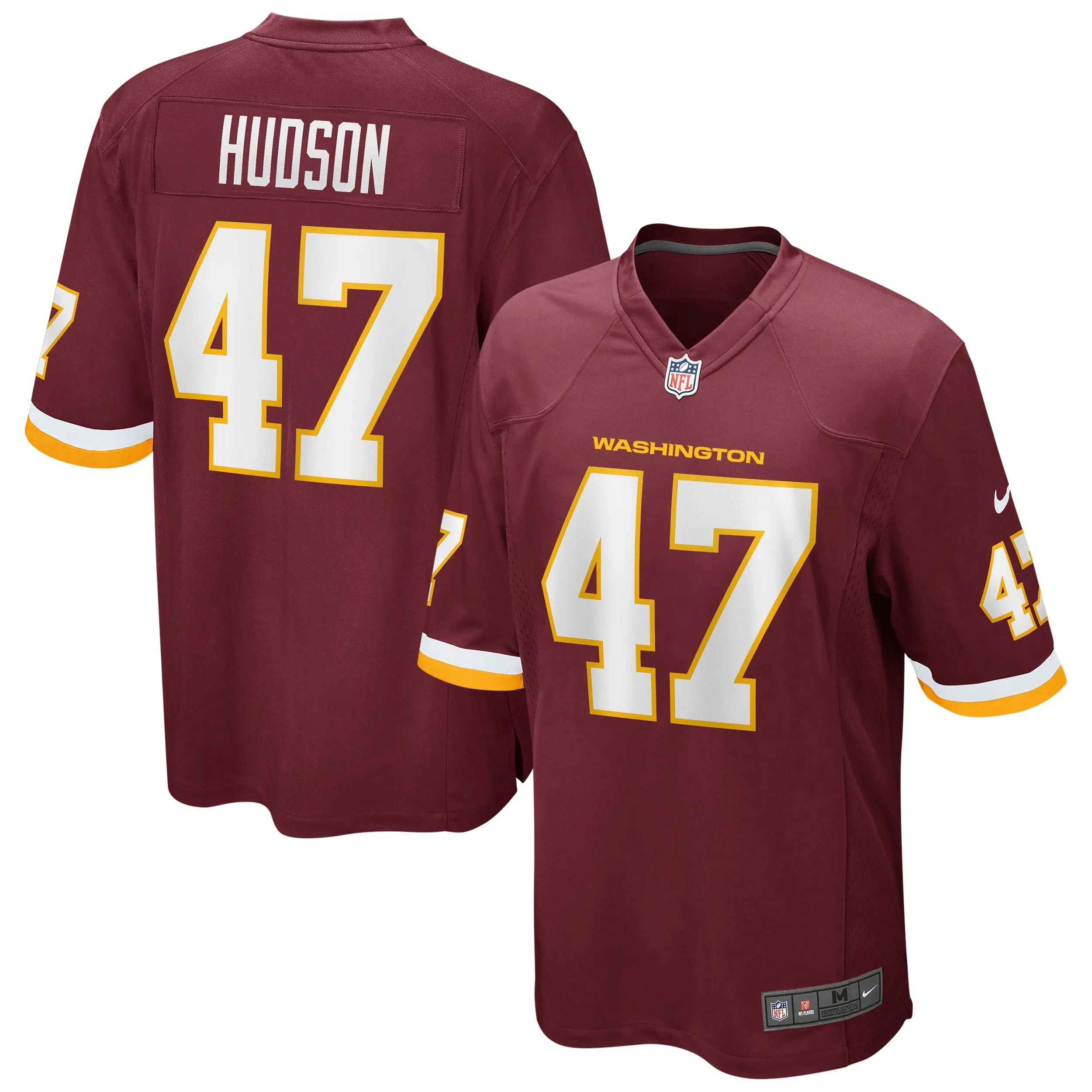 Khaleke Hudson Washington Football Team  Game Player Jersey - Burgundy