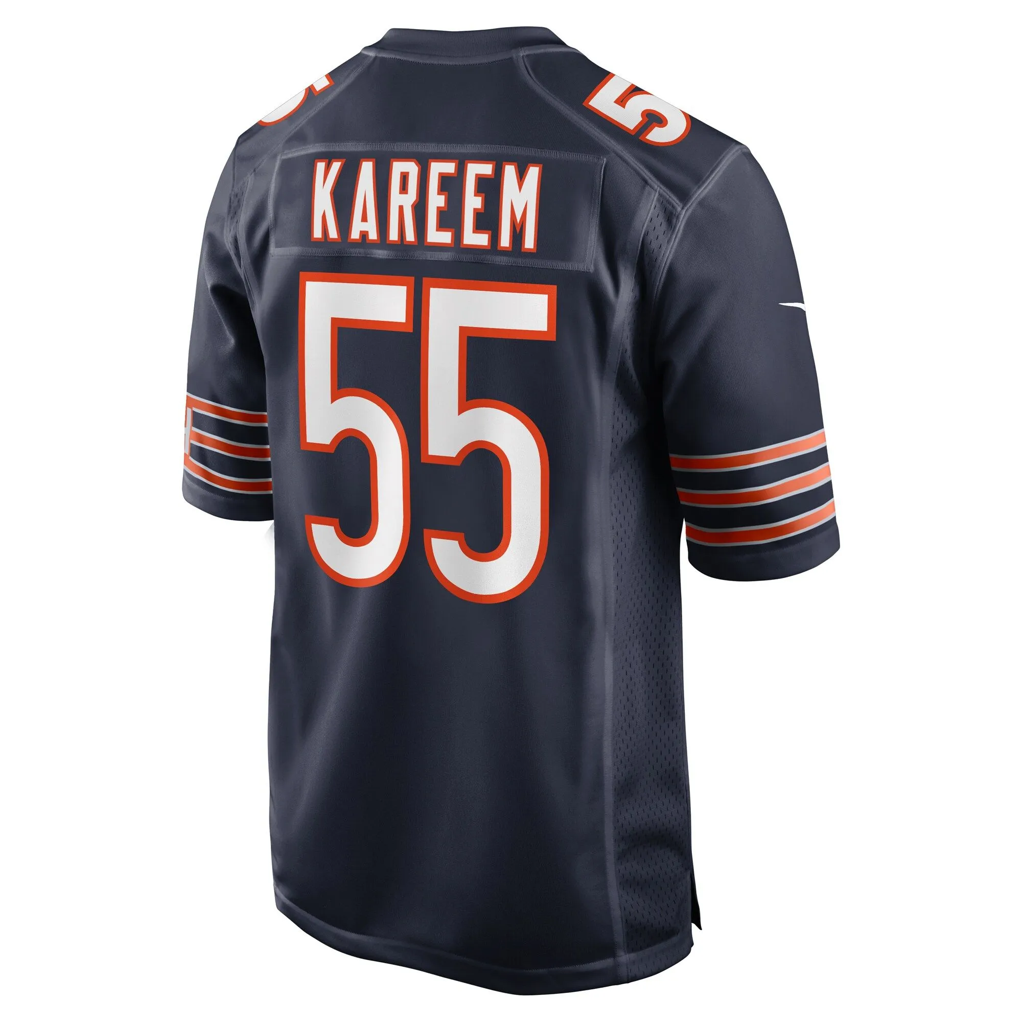 Khalid Kareem Chicago Bears  Team Game Jersey -  Navy