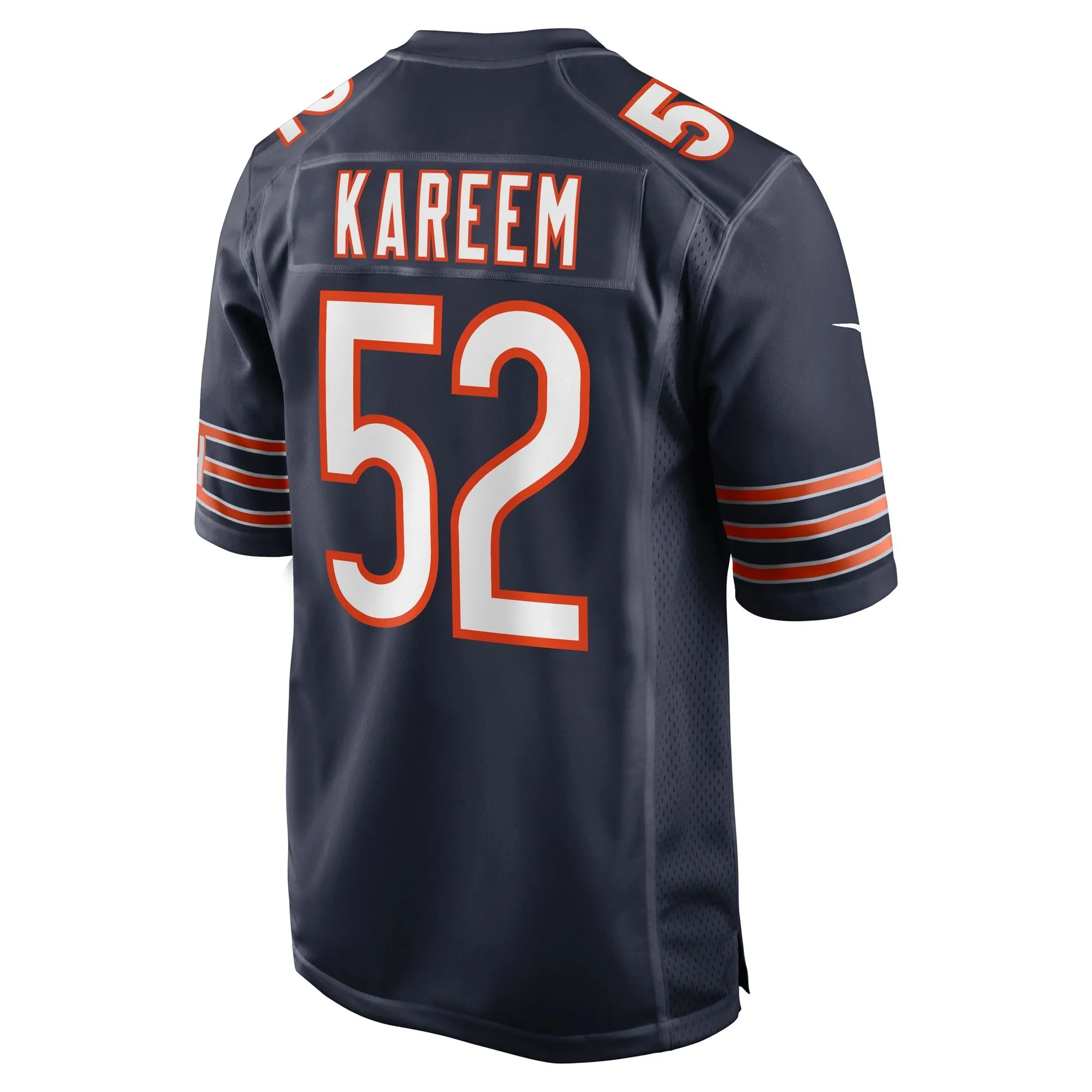 Khalid Kareem Chicago Bears  Team Game Jersey -  Navy