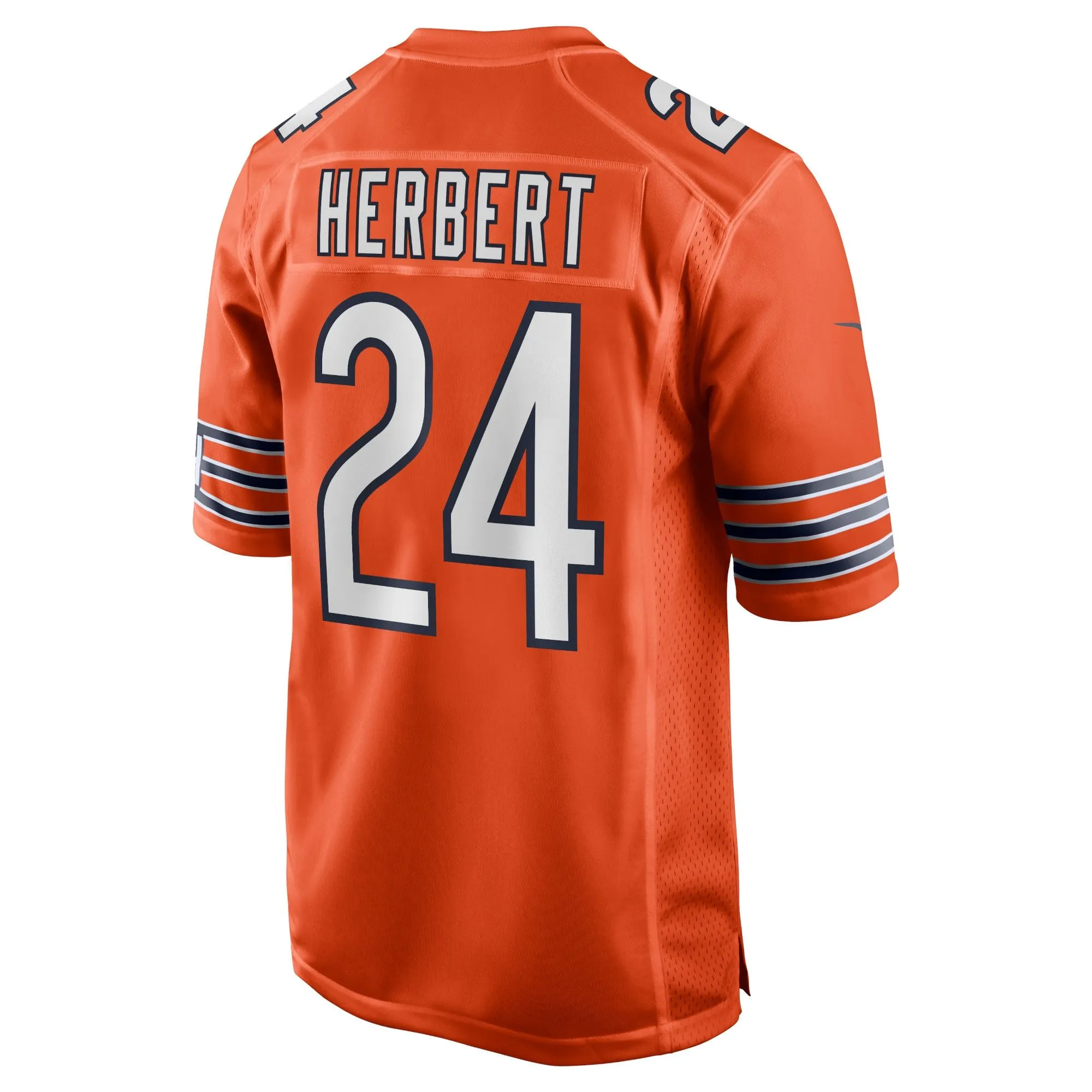 Khalil Herbert Chicago Bears  Alternate Game Player Jersey - Orange