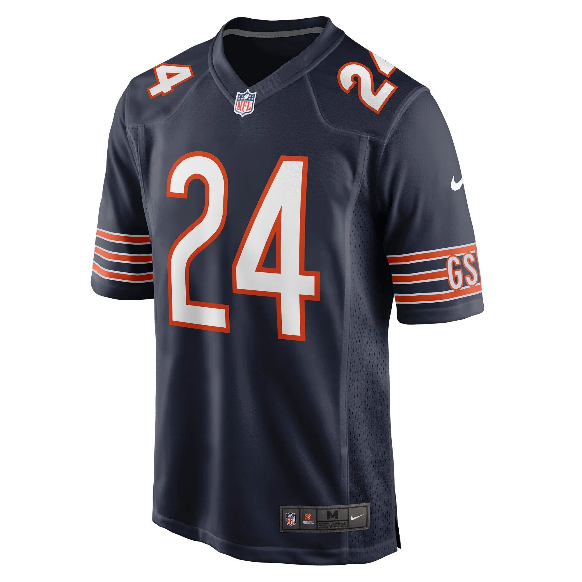 Khalil Herbert Chicago Bears  Game Jersey - Navy