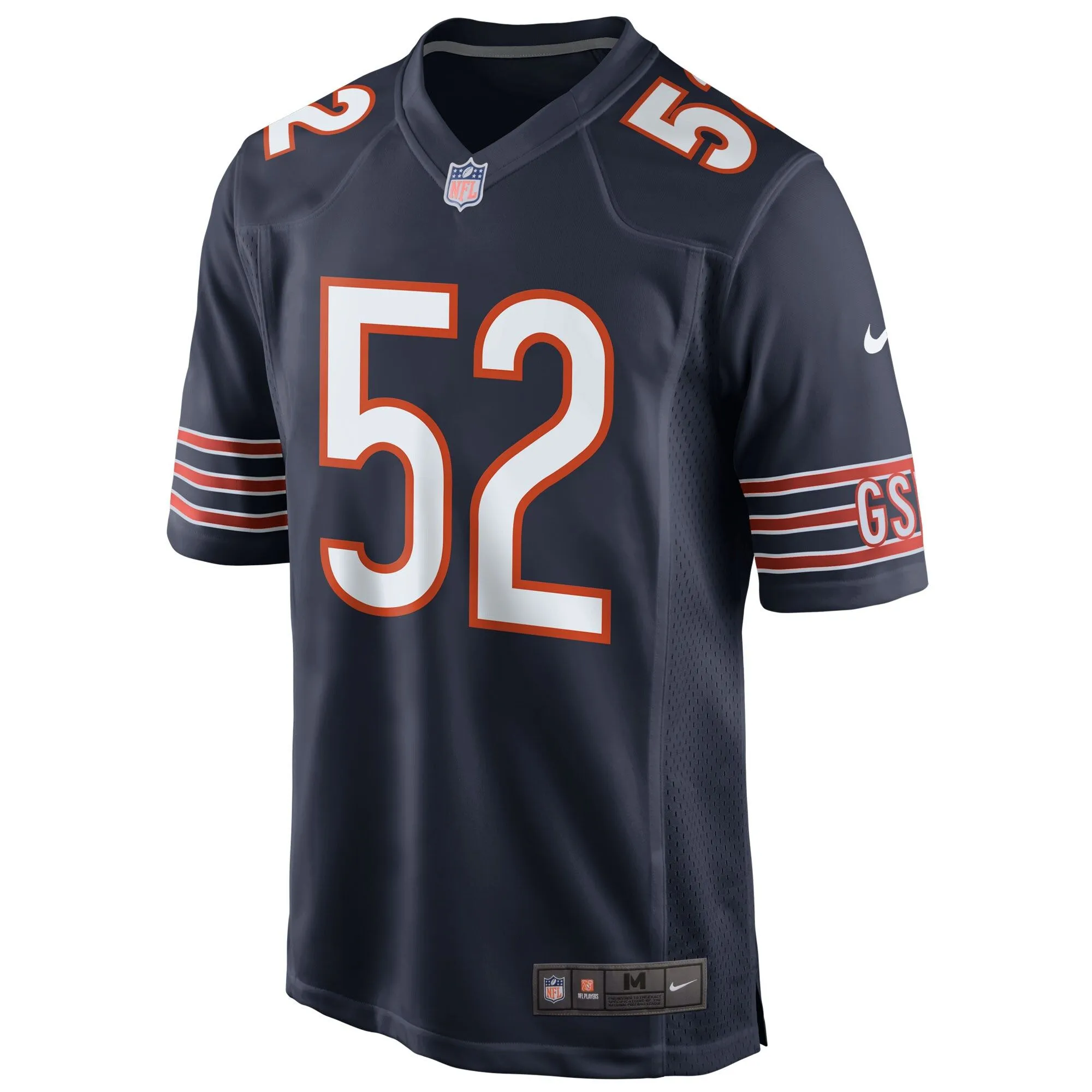 Khalil Mack Chicago Bears  Game Player Jersey - Navy