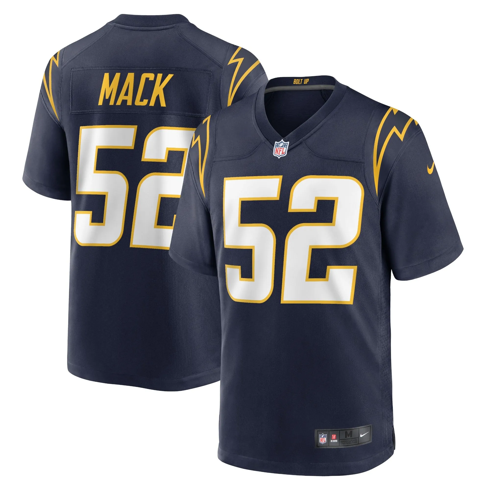 Khalil Mack Los Angeles Chargers  Alternate Game Jersey - Navy