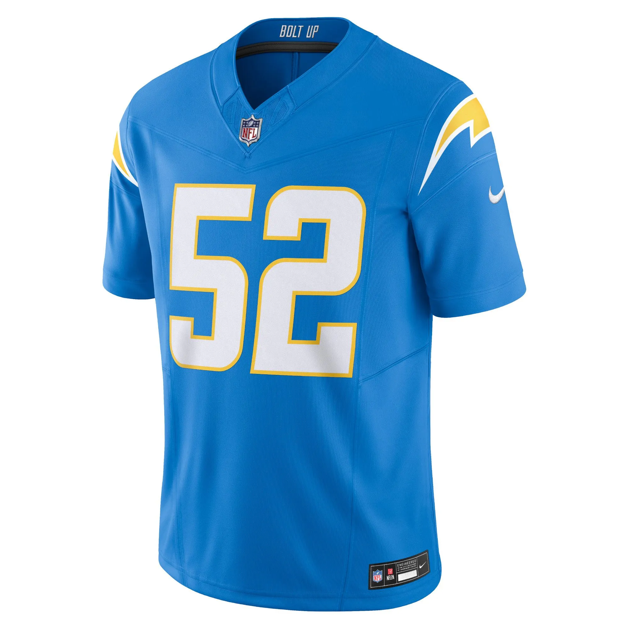 Khalil Mack Los Angeles Chargers  Vapor F.U.S.E. Limited Jersey - Powder Blue