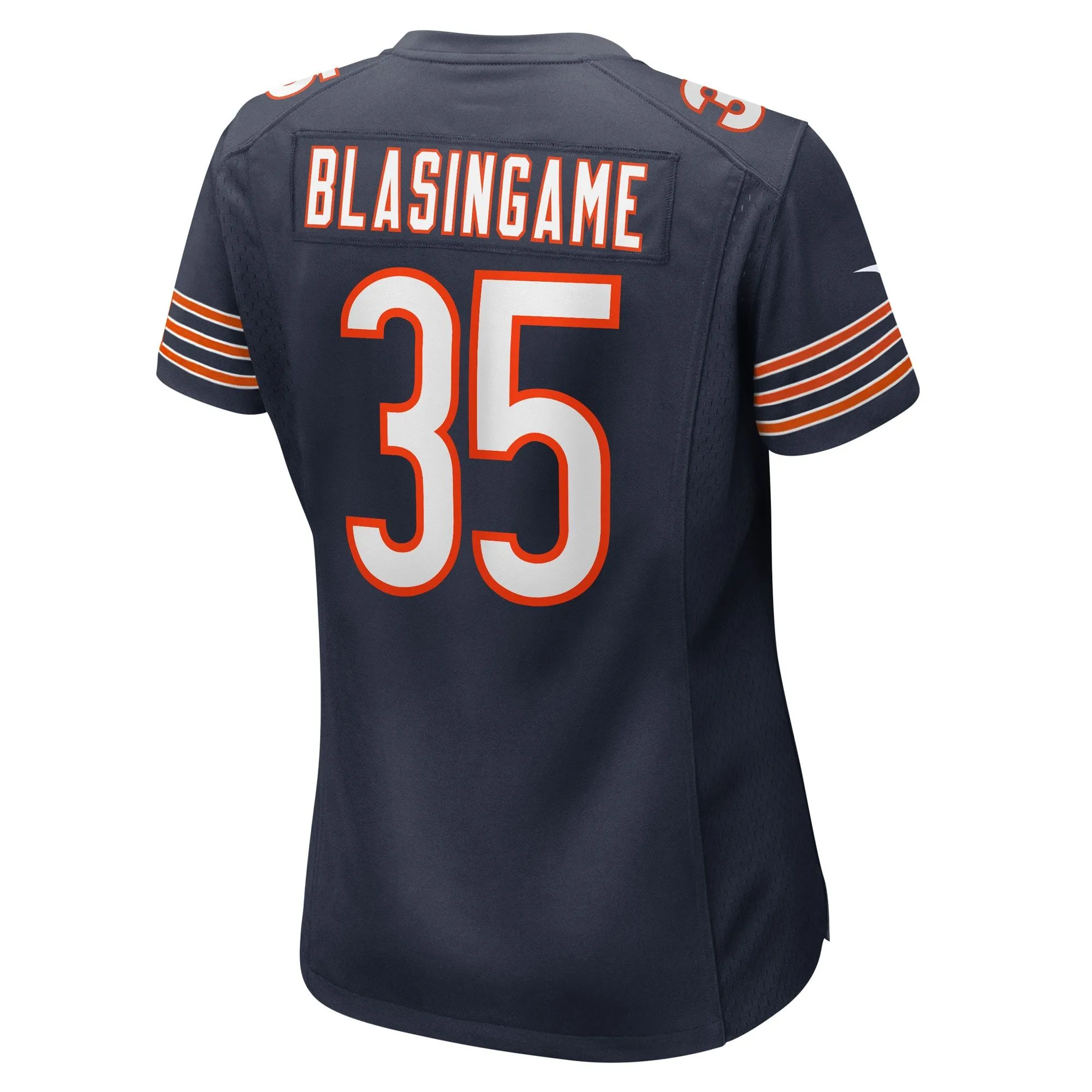 Khari Blasingame Chicago Bears  Women's Game Player Jersey - Navy