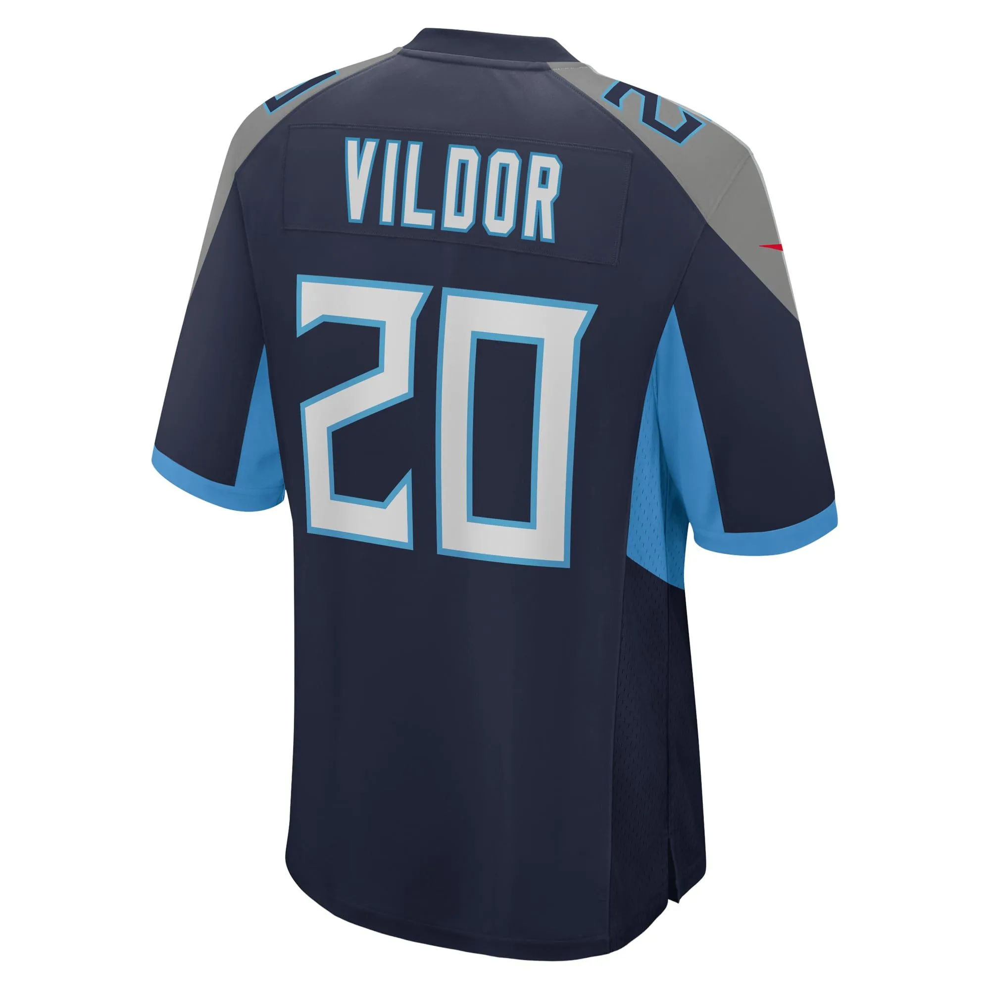 Kindle Vildor Tennessee Titans  Team Game Jersey -  Navy