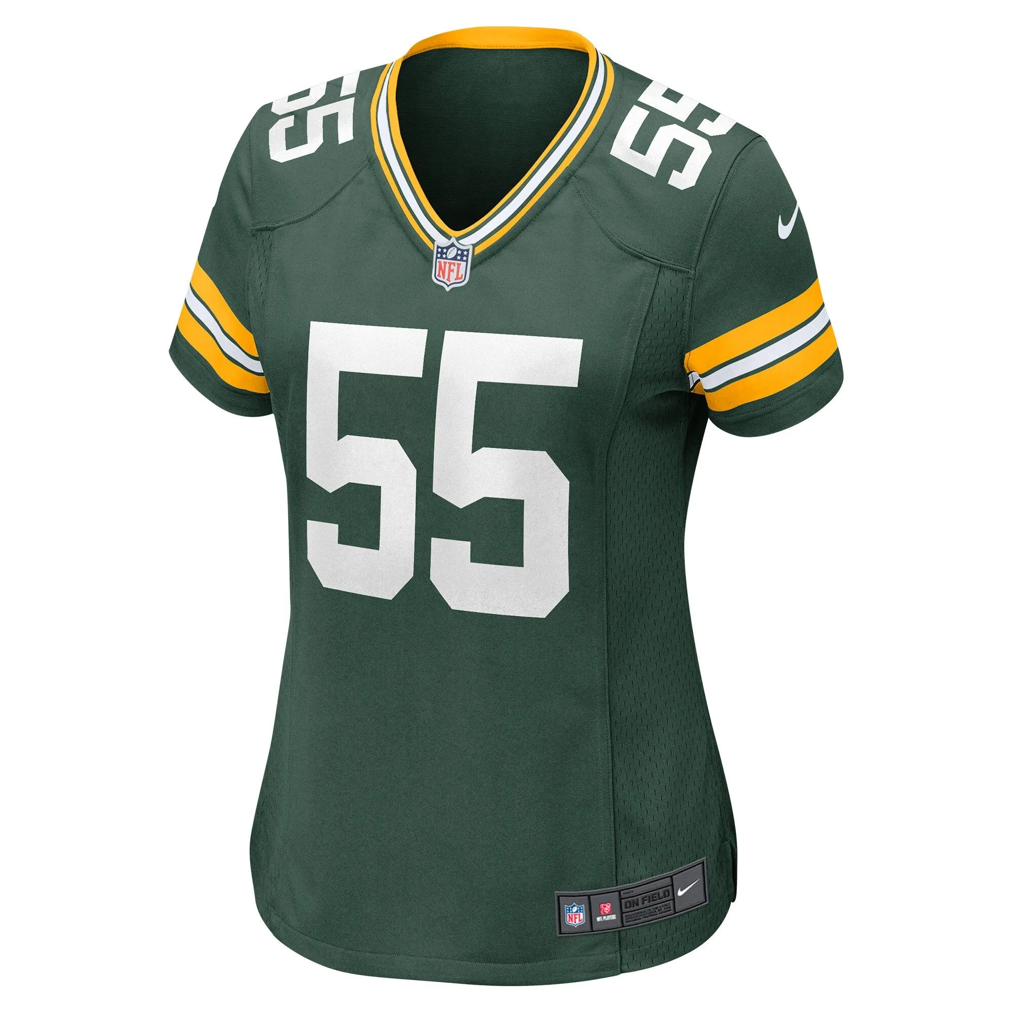 Kingsley Enagbare Green Bay Packers  Women's Player Game Jersey - Green