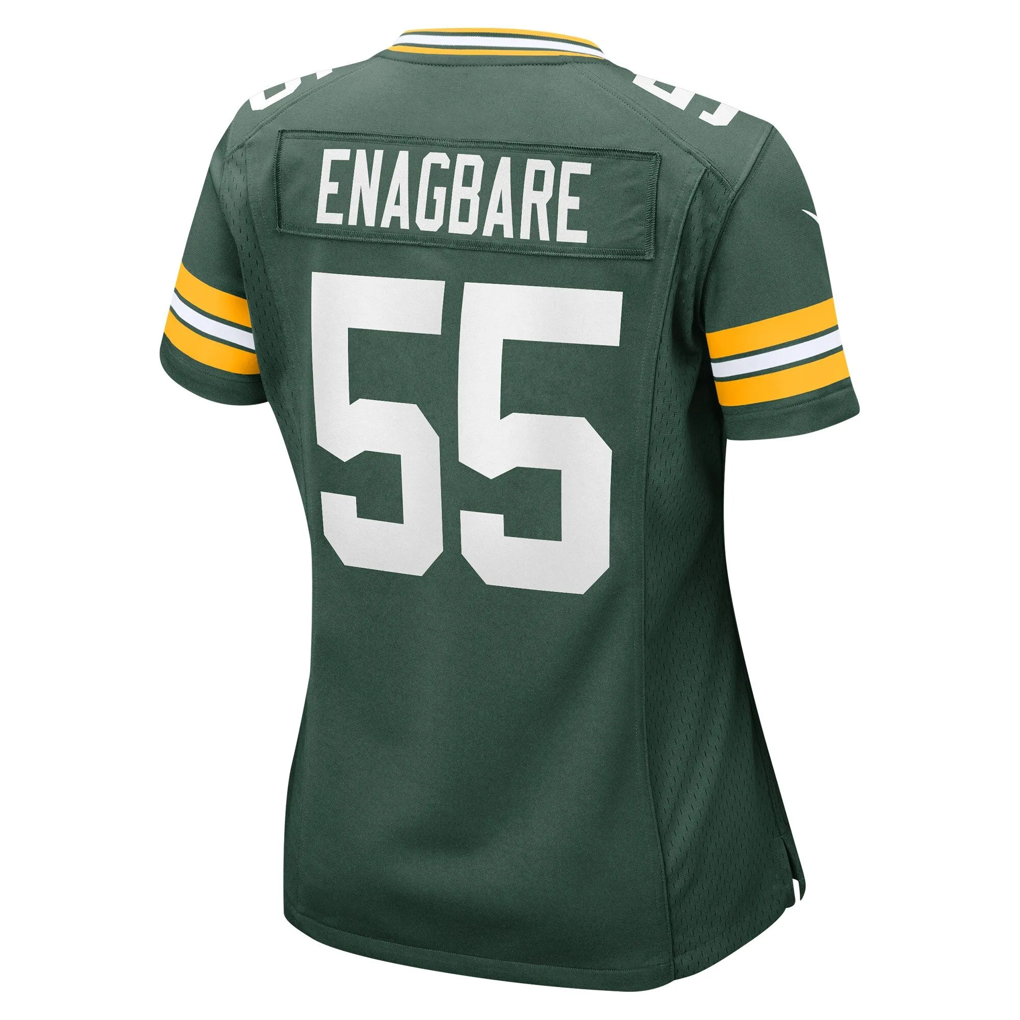 Kingsley Enagbare Green Bay Packers  Women's Player Game Jersey - Green