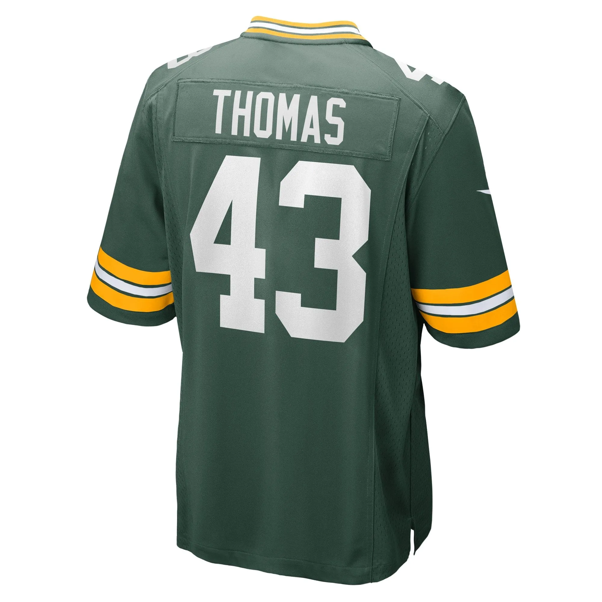 Kiondre Thomas Green Bay Packers  Game Player Jersey - Green