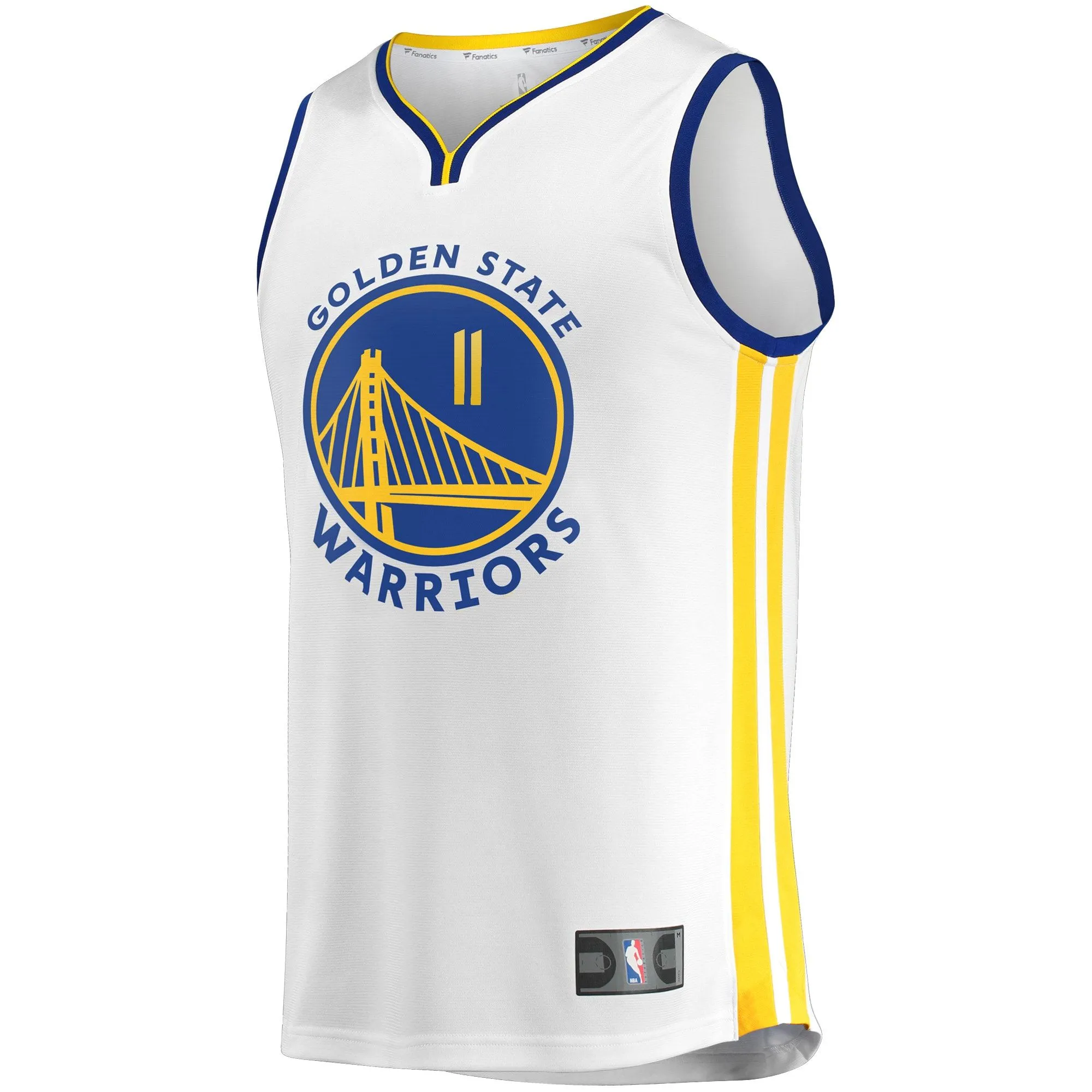 Klay Thompson Golden State Warriors Fanatics Branded 2022/23 Fast Break Replica Player Jersey - Association Edition - White