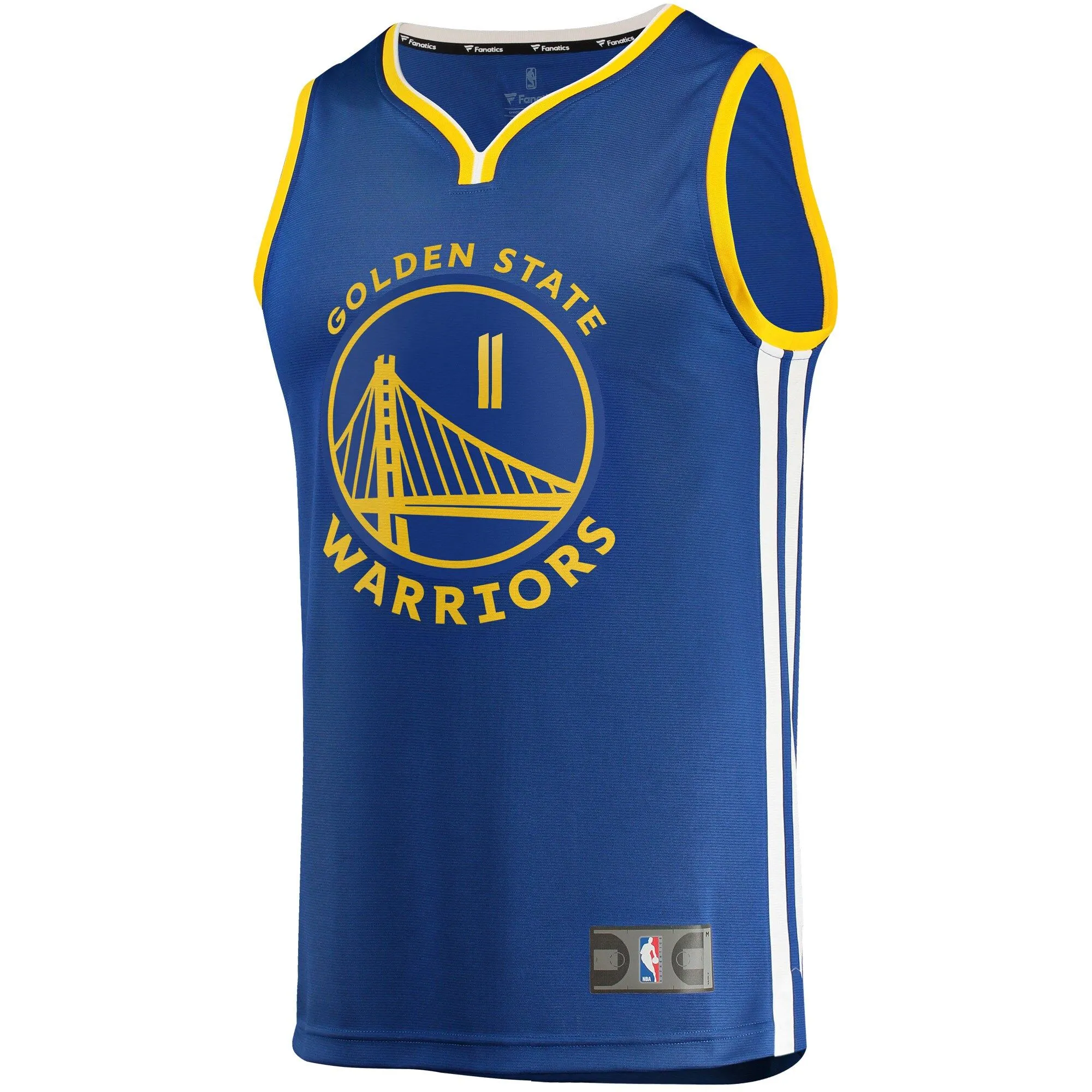 Klay Thompson Golden State Warriors Fanatics Branded Fast Break Replica Player Jersey - Icon Edition - Royal