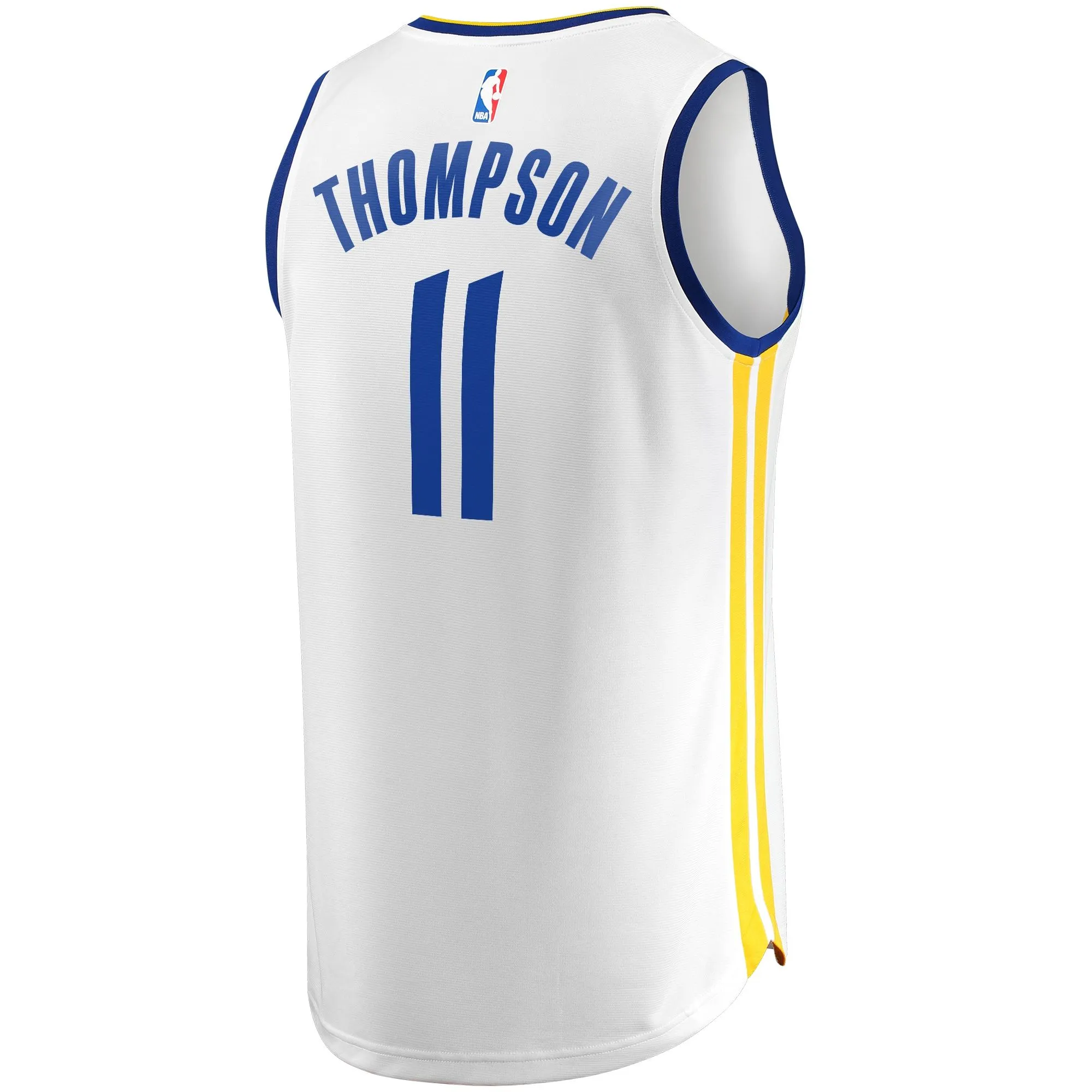 Klay Thompson Golden State Warriors Fanatics Branded Fast Break Replica Player Jersey - White - Association Edition