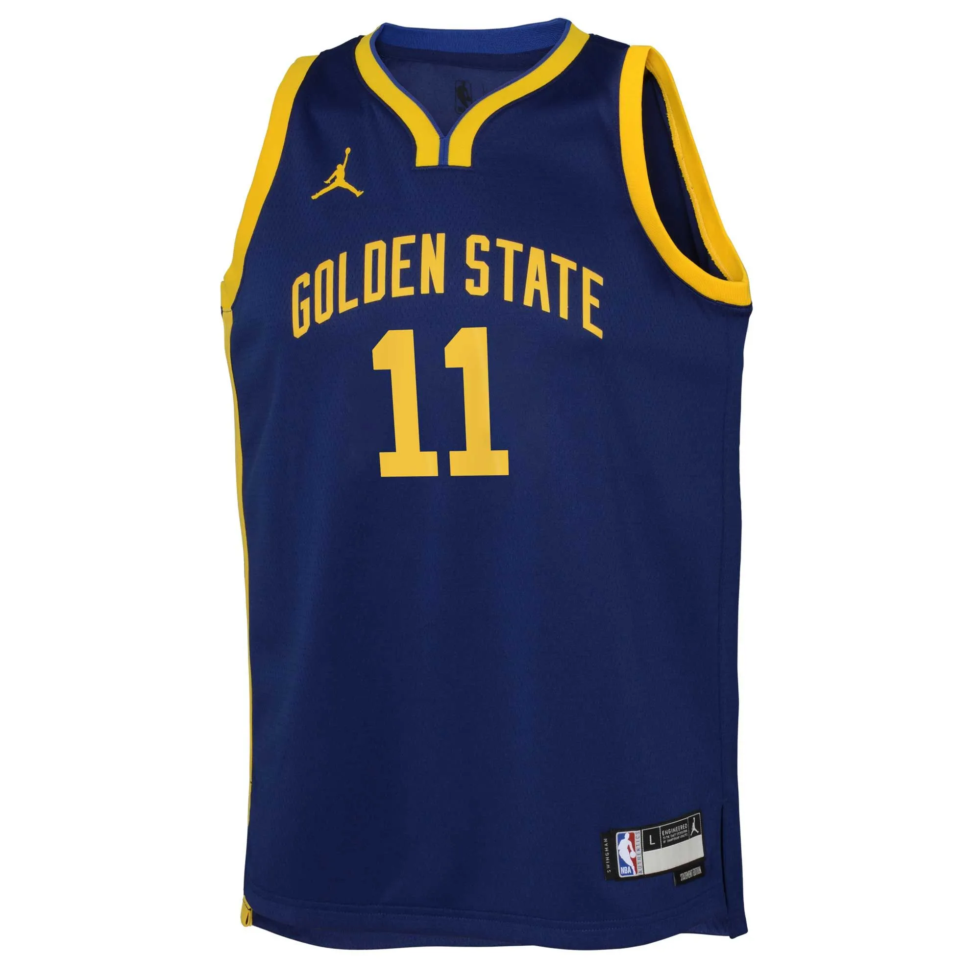 Klay Thompson Golden State Warriors Jordan Brand Youth Swingman Jersey - Statement Edition - Blue