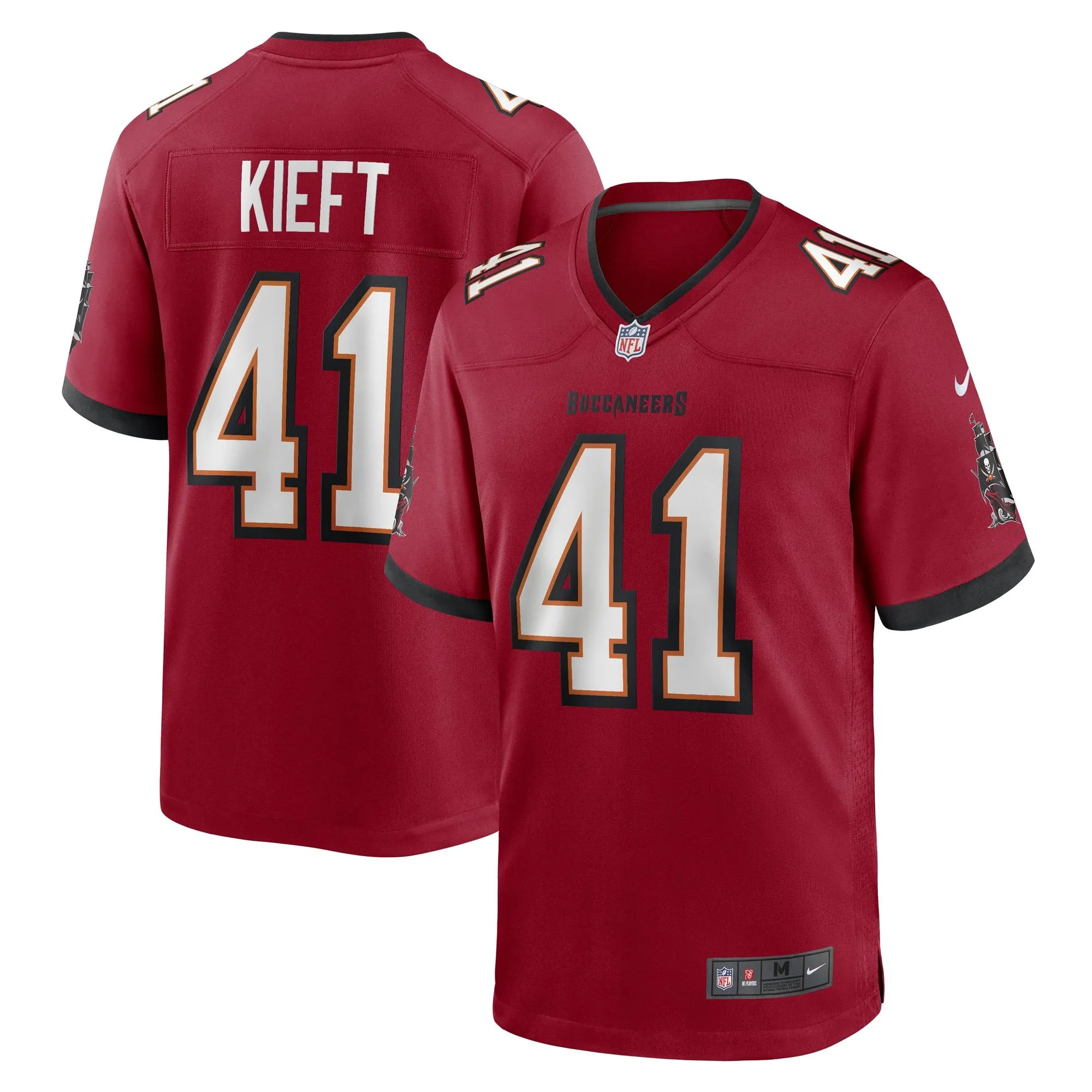 Ko Kieft Tampa Bay Buccaneers  Game Player Jersey - Red