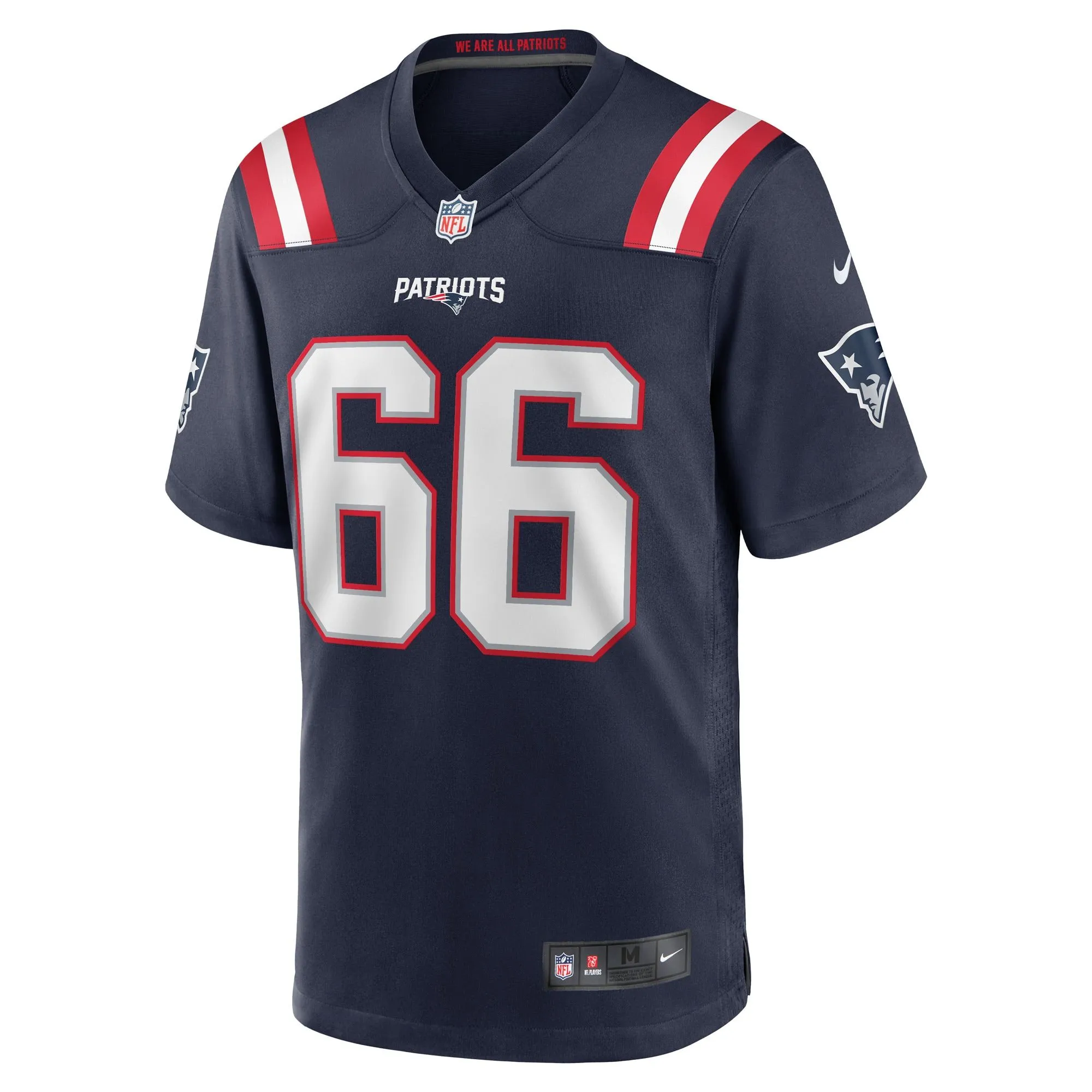 Kody Russey New England Patriots  Game Player Jersey - Navy