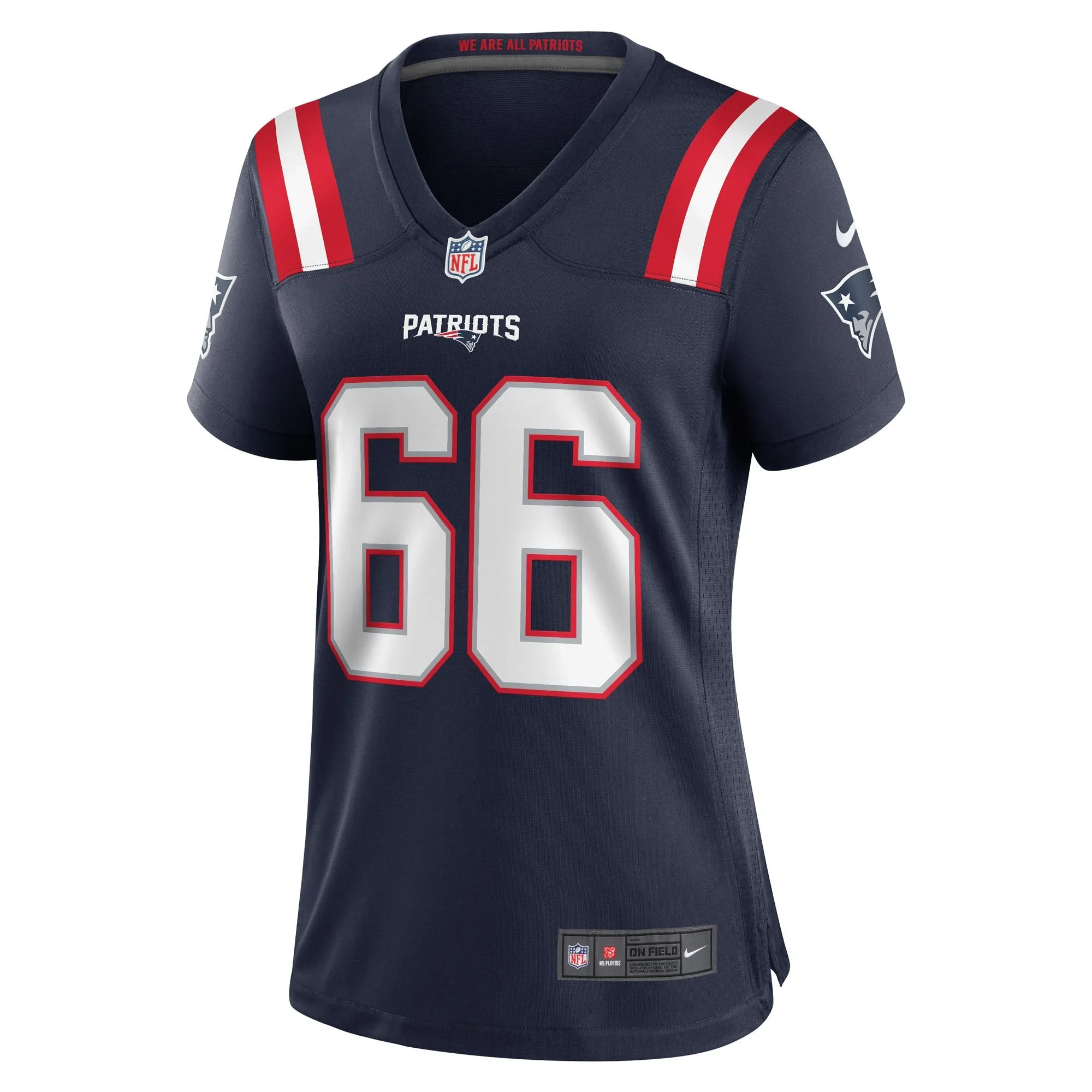 Kody Russey New England Patriots  Women's Game Player Jersey - Navy