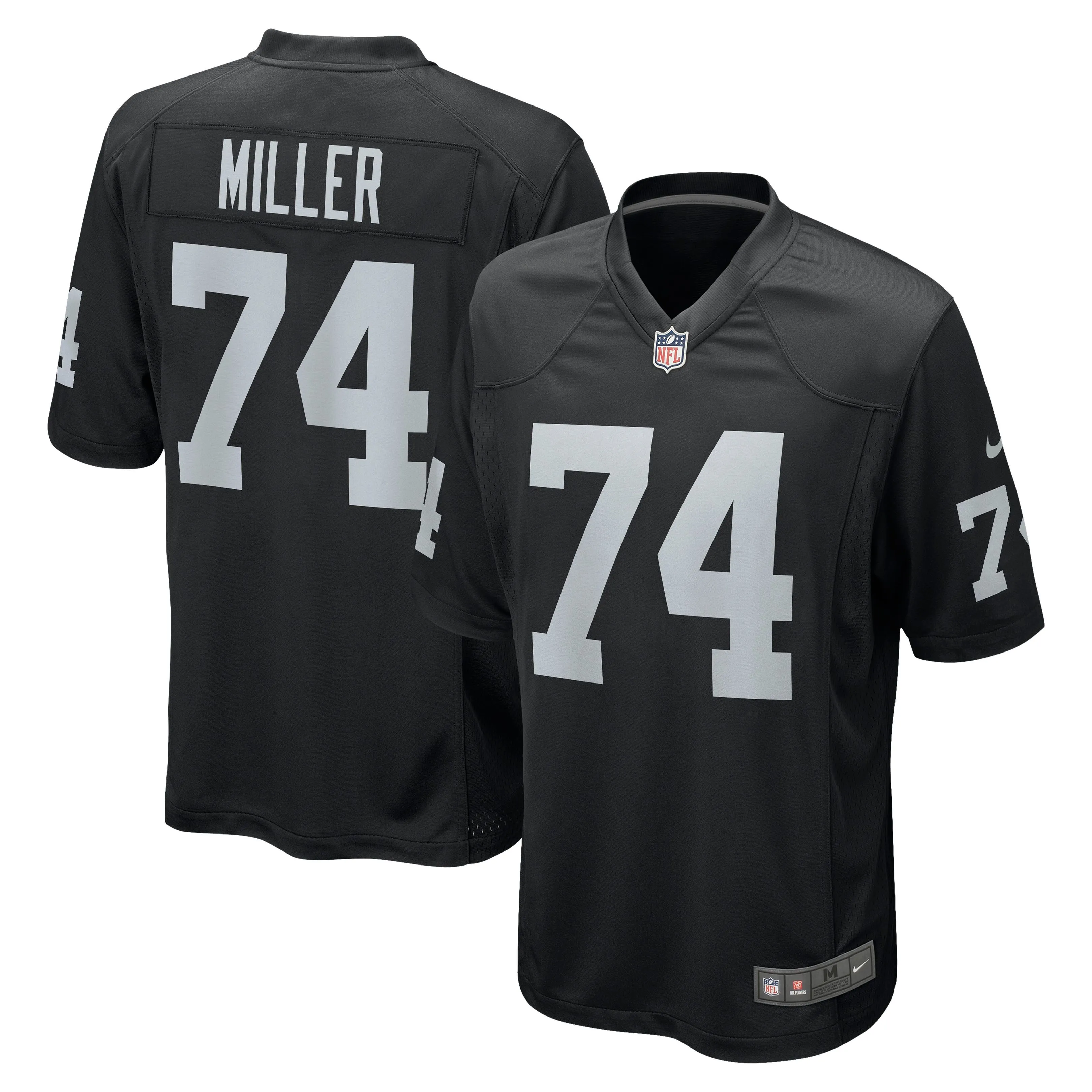 Kolton Miller Las Vegas Raiders  Game Jersey - Black